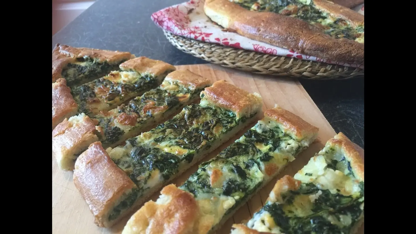 فطيرة سبانخ