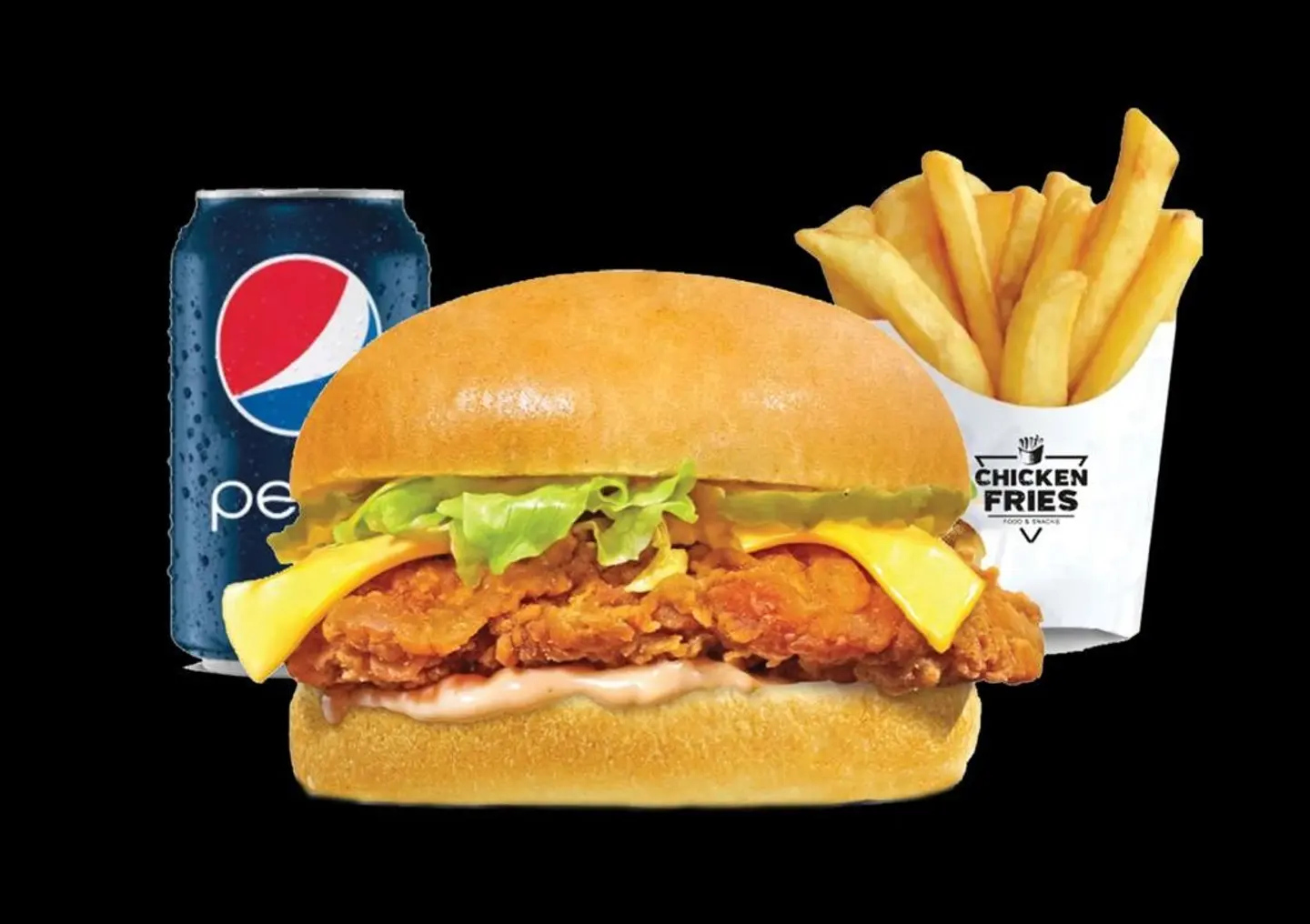 Chicken Burger Meal