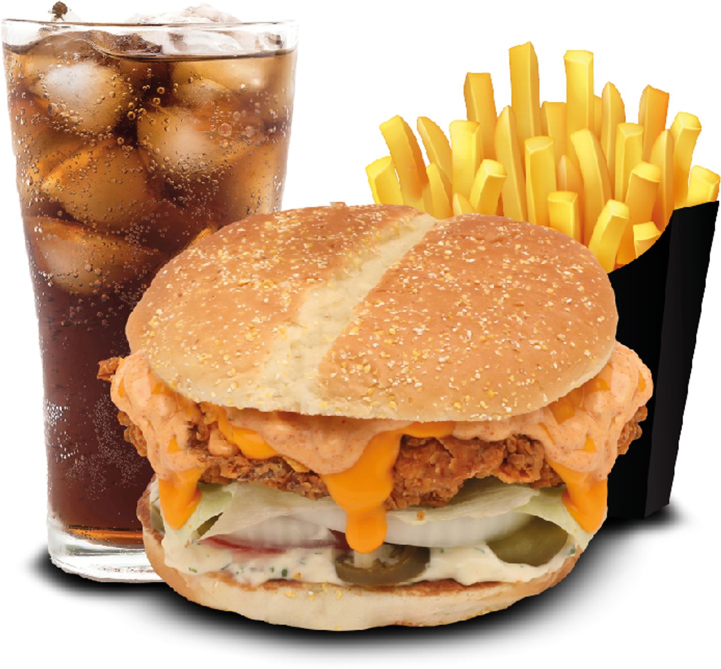 Spicy Mexican Chicken Burgur