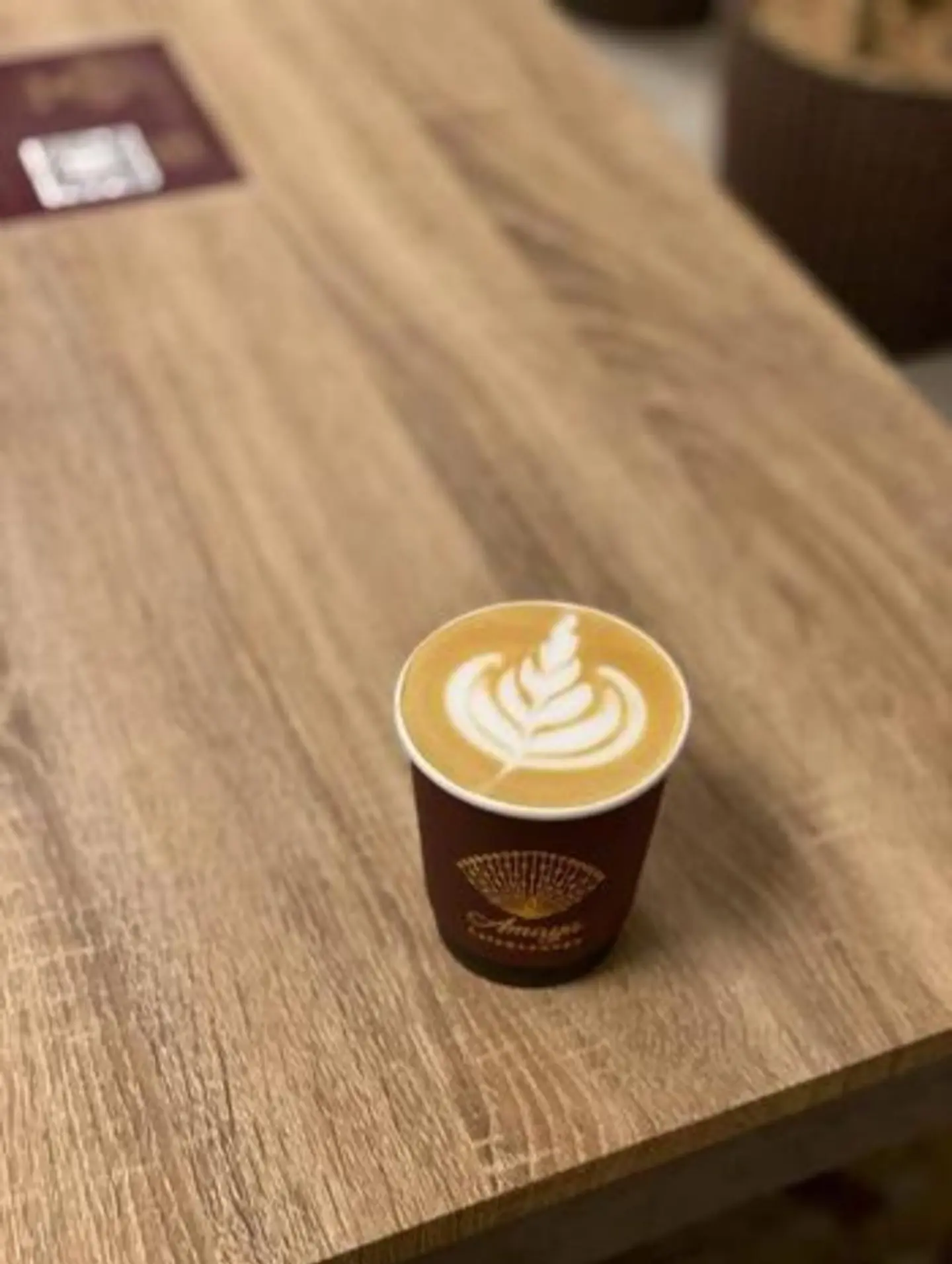 Saffron Latte