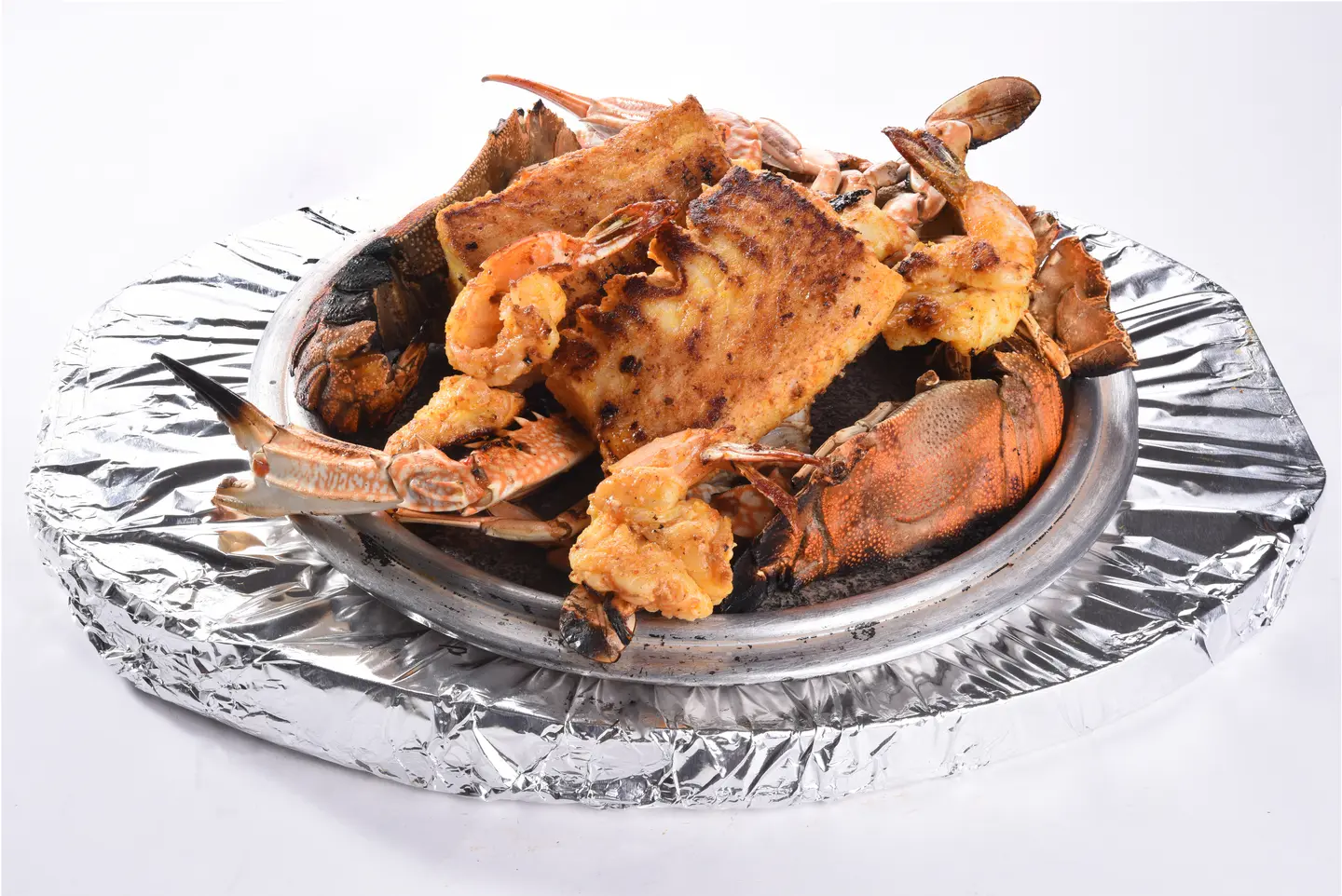 Golden Salamon Grilled Seafood Mix