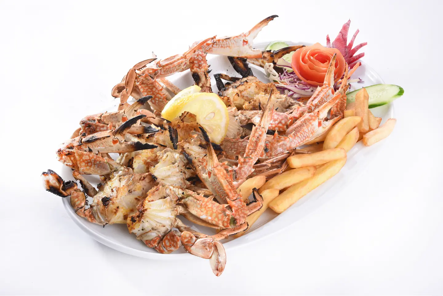 Grilled Crabs