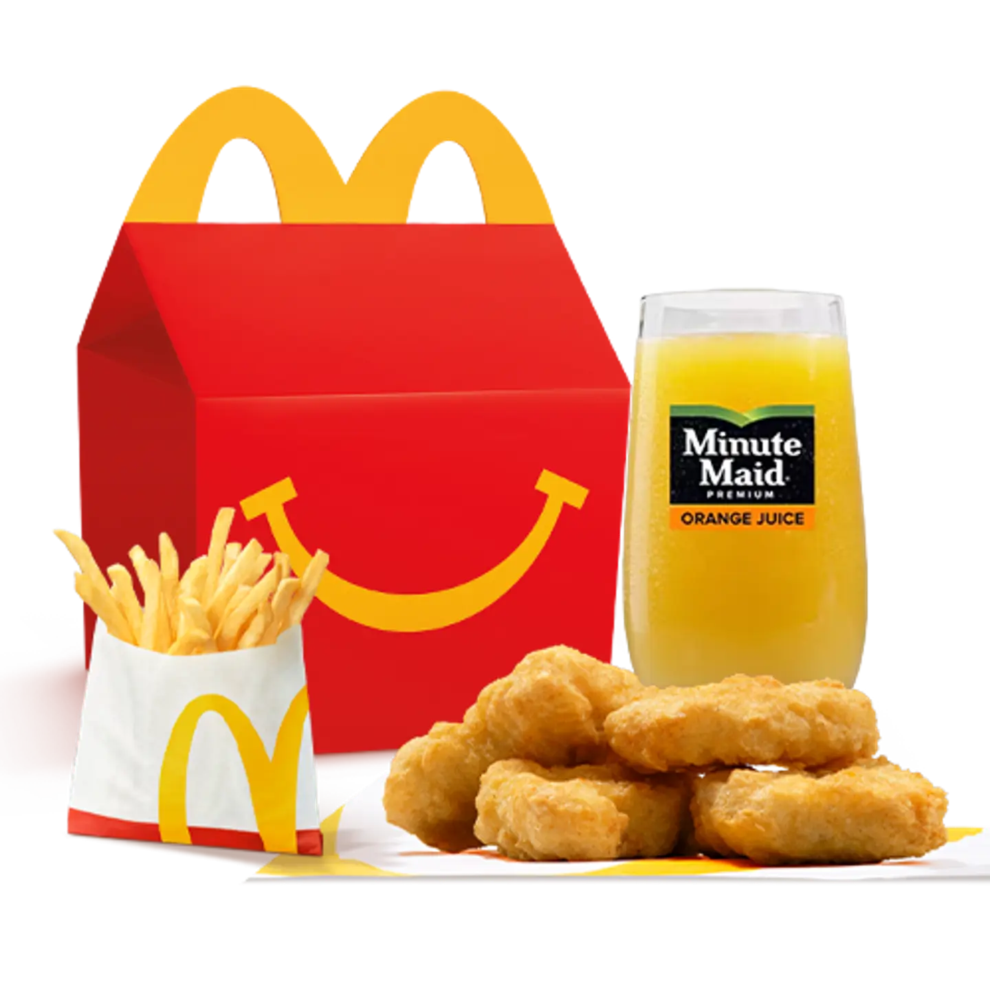 Happy Meal Mc Nuggets With Fries