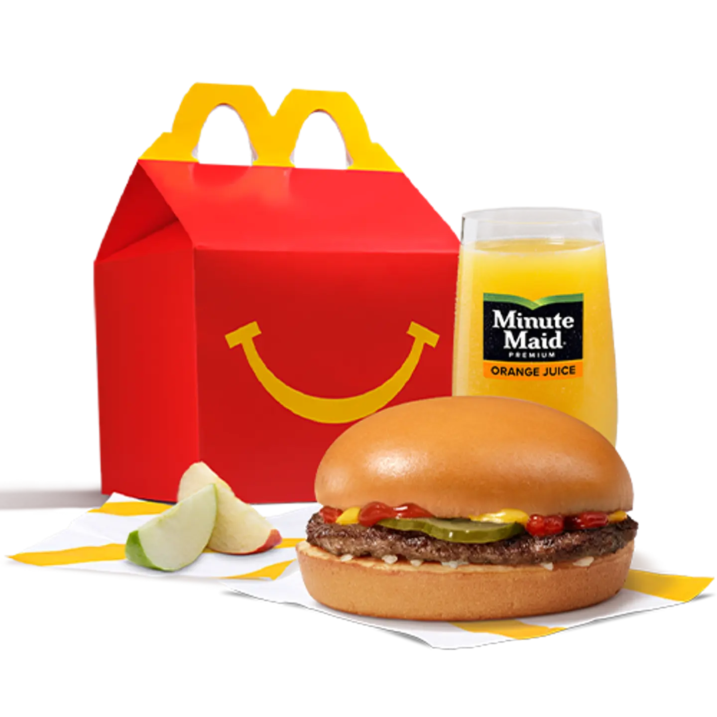 Happy Meal Beefburger With Apple