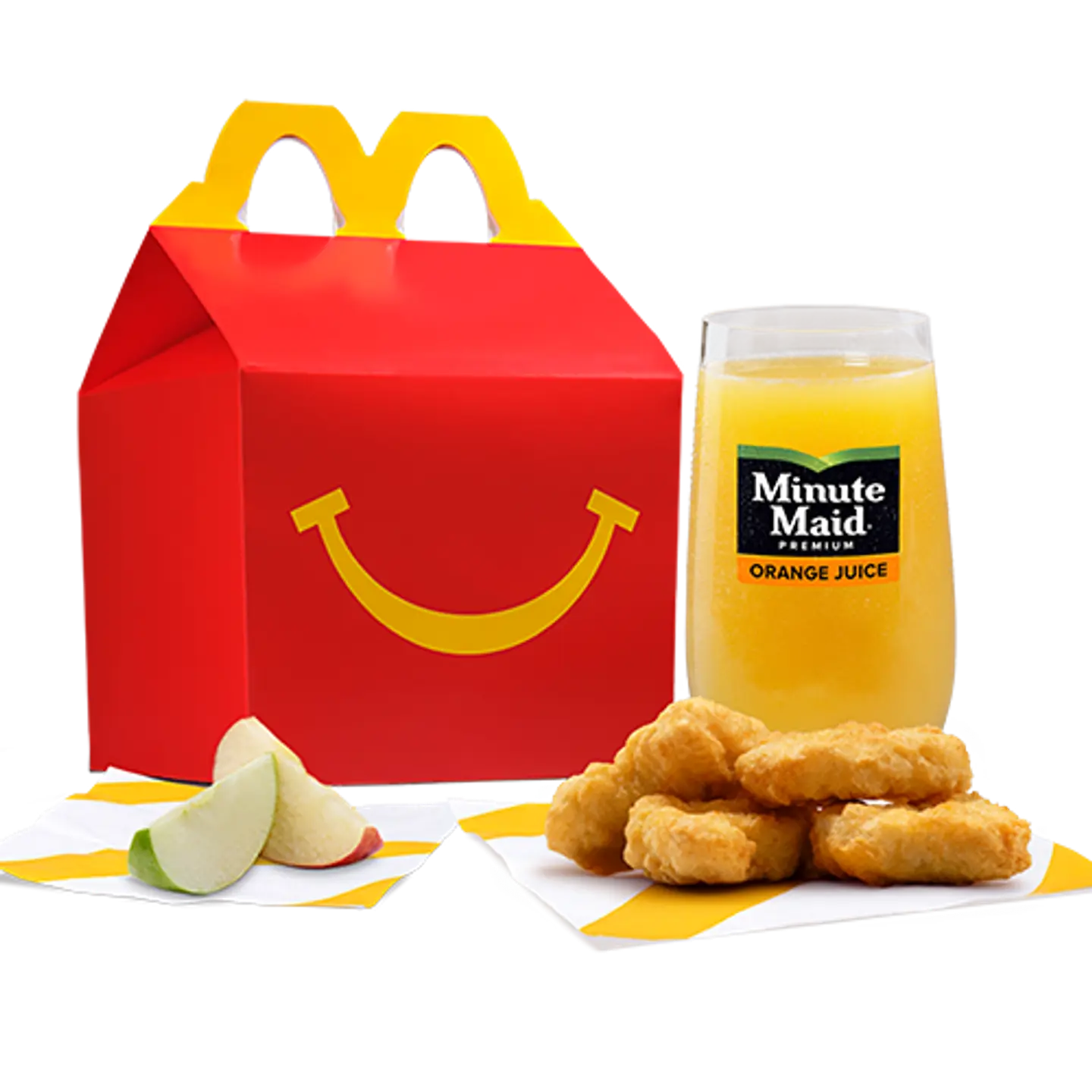 Happy Meal Nuggets With Apple