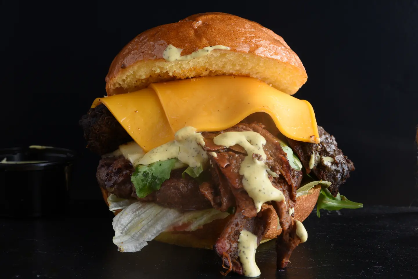 وجبة مونستر بيف برجر