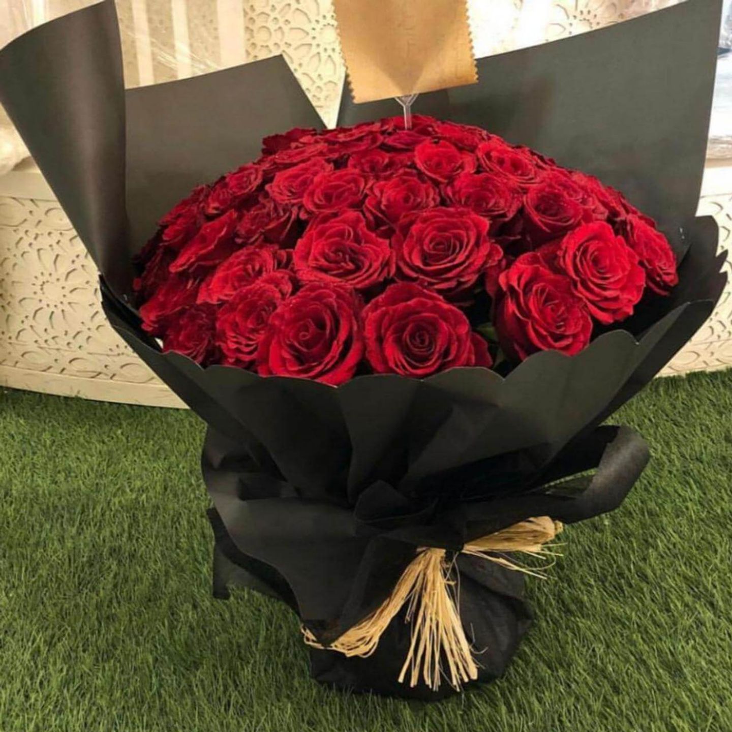 بوكيه ورد احمر ٢