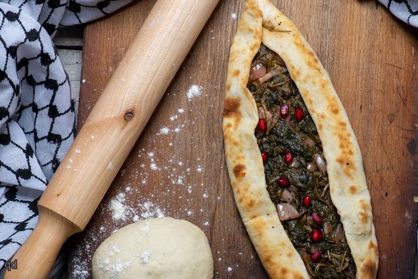 فطيرة سبانخ