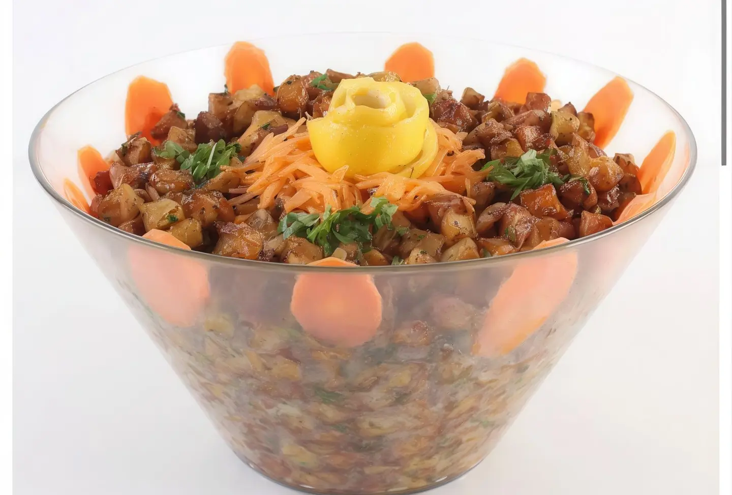 سلطه البطاطا الحره