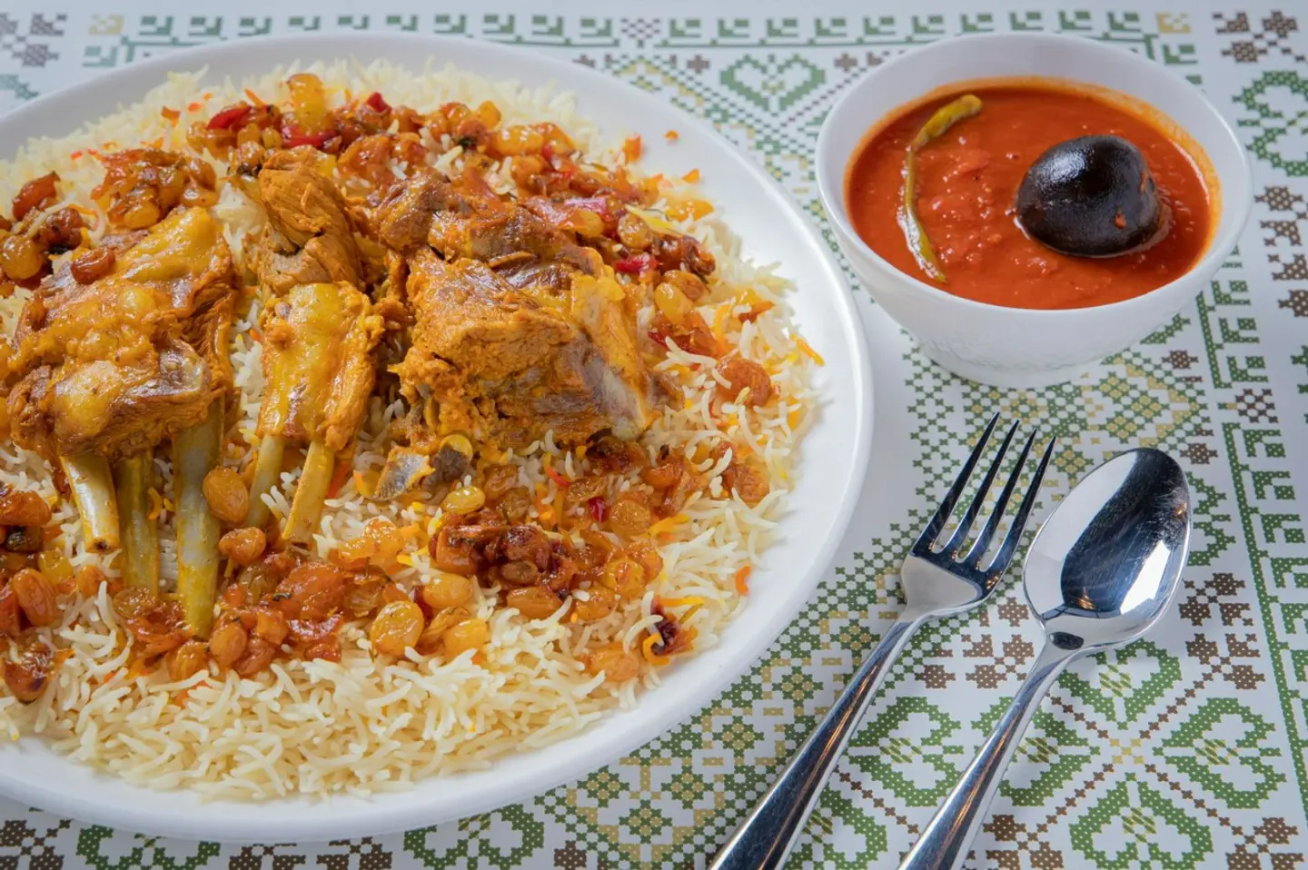 كبسة لحم غنم