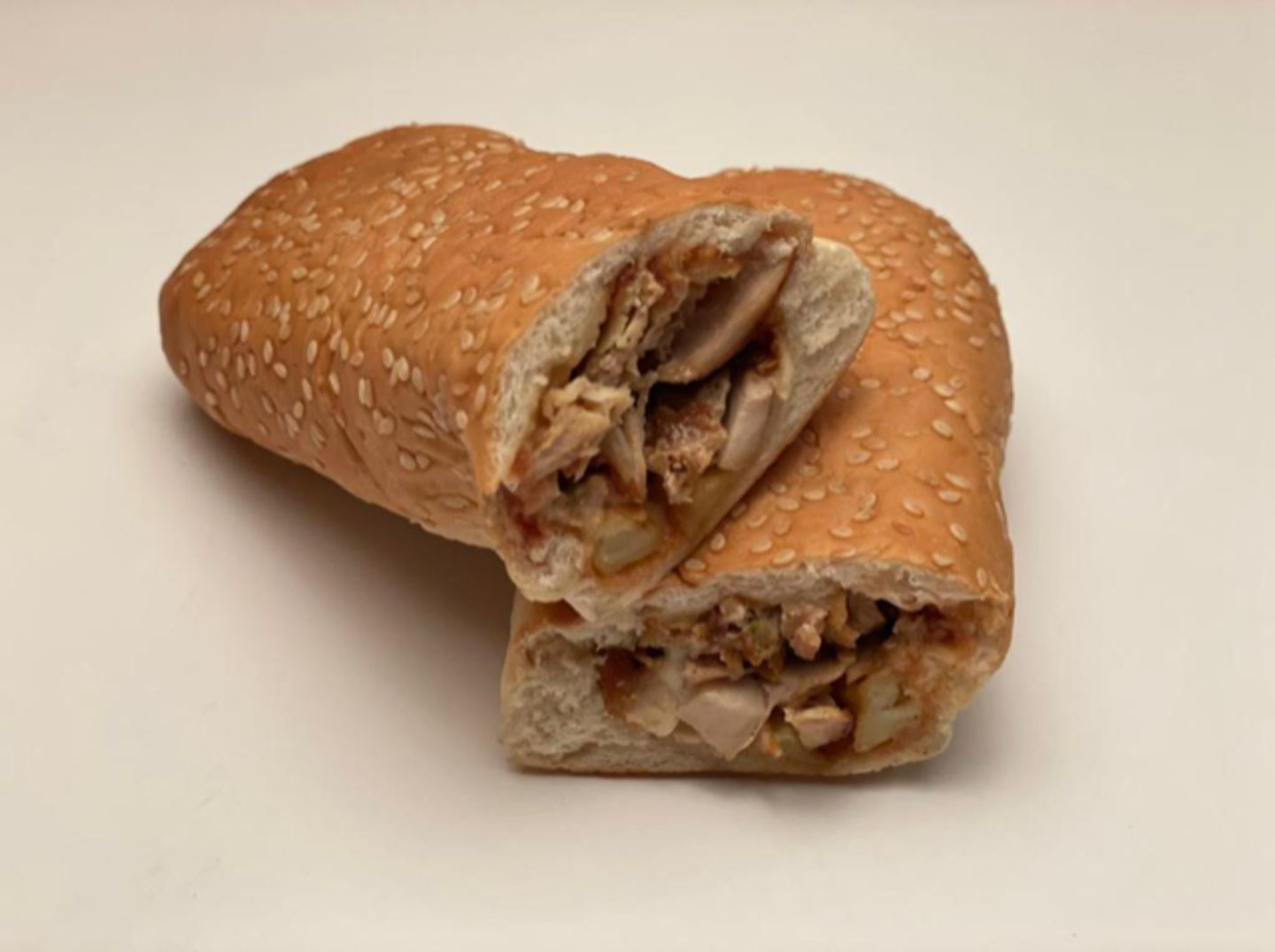 Small Saj Bread Shawarma