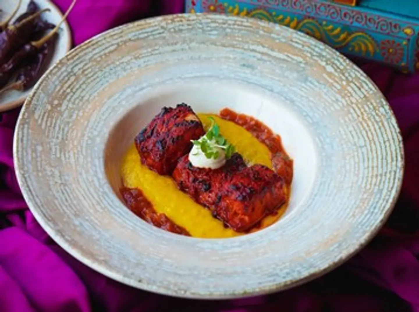 Tandoori Salmon Tikka
