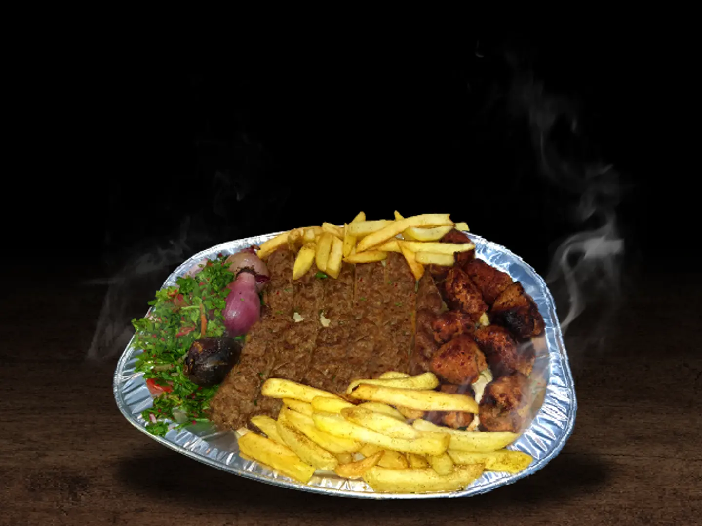 Mix Meat Dish - 5 Skewers