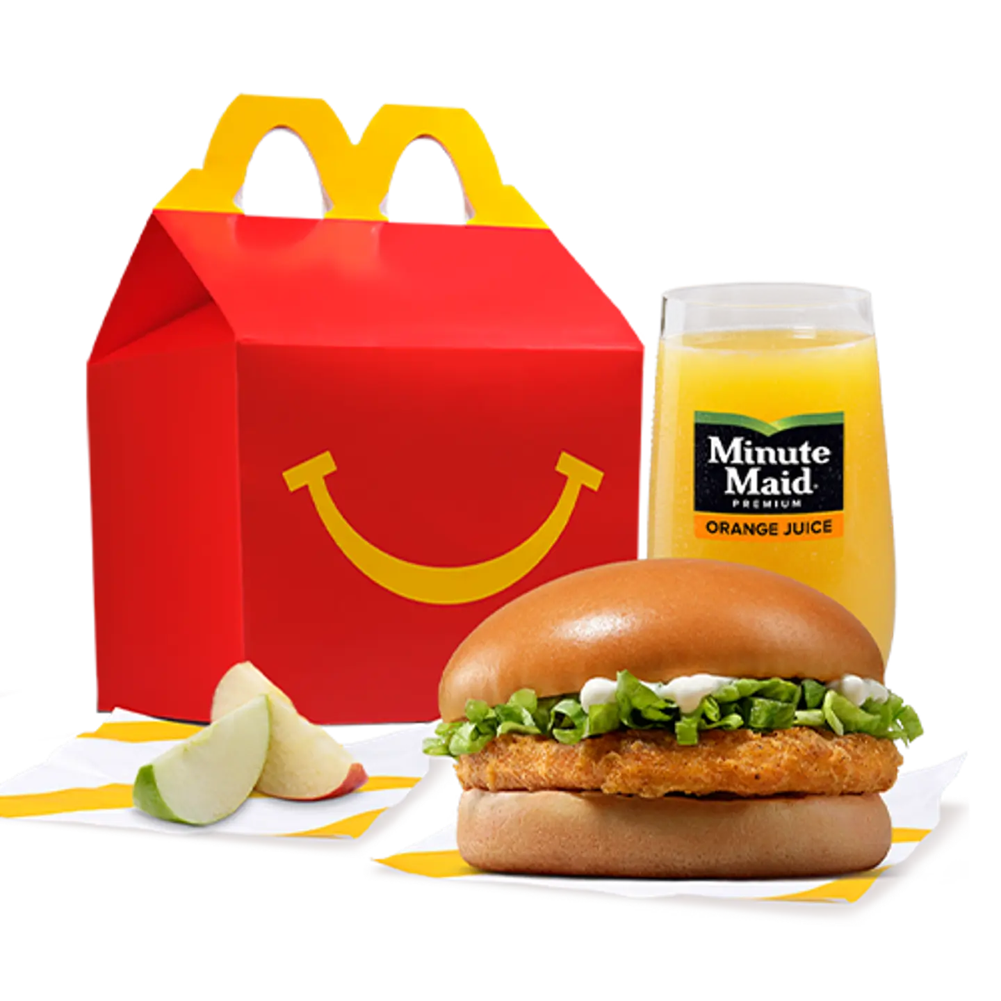 Happy Meal Chicken With Apple