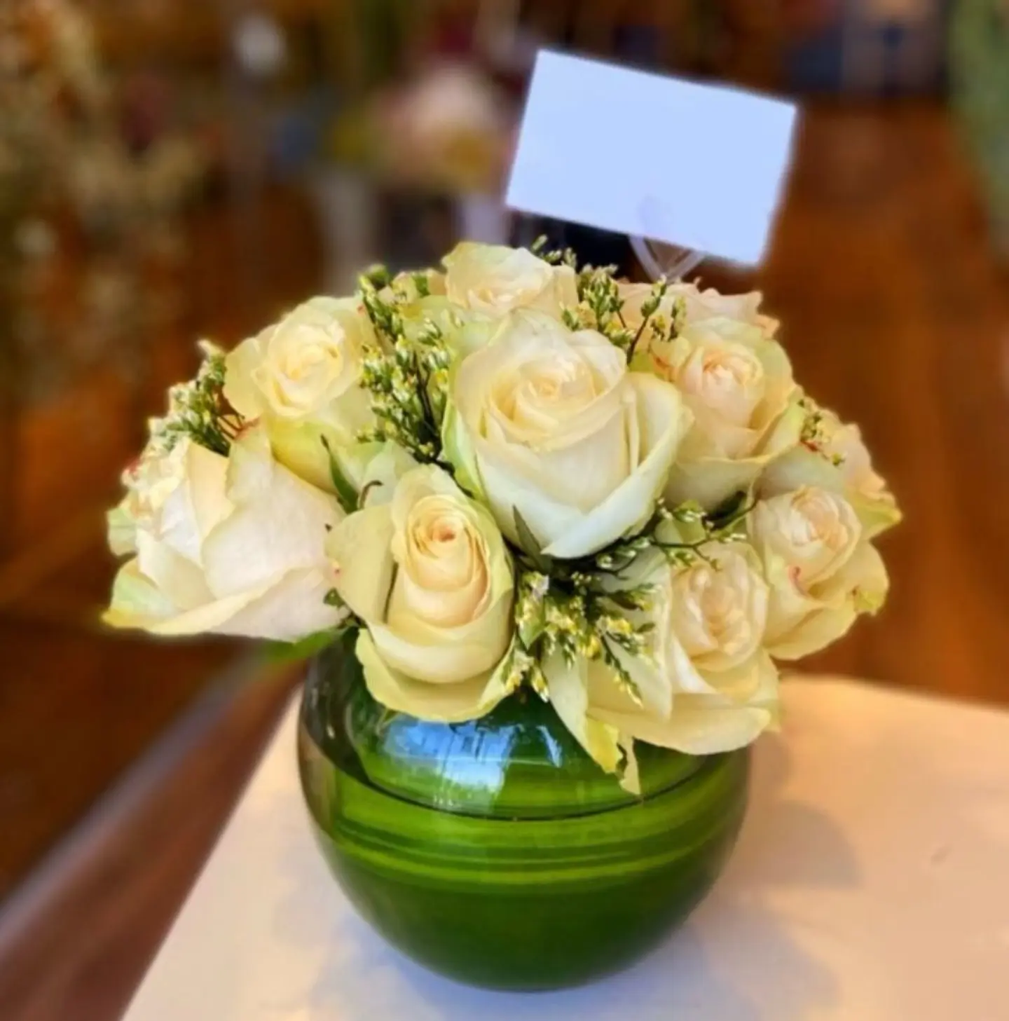 White Gory Vase