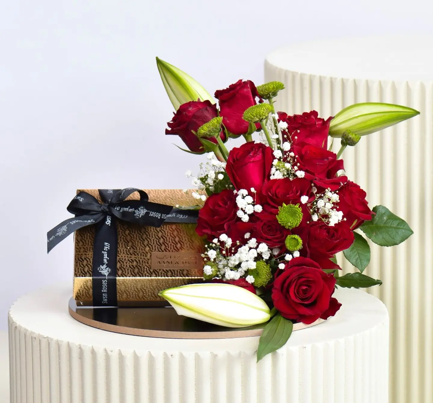 Roses With Chocolate That I And Danny And Base
