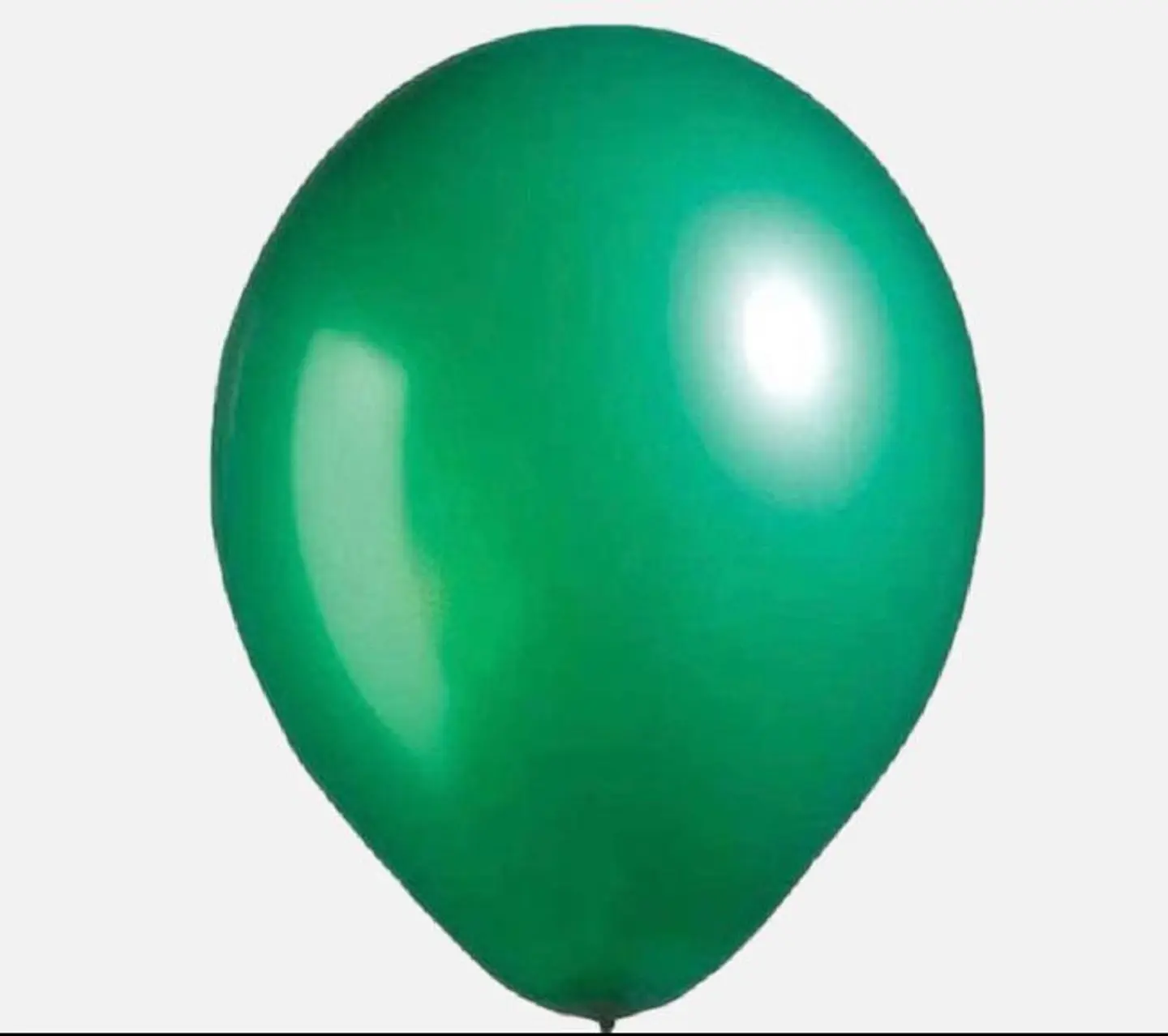 Green Helium Balloon