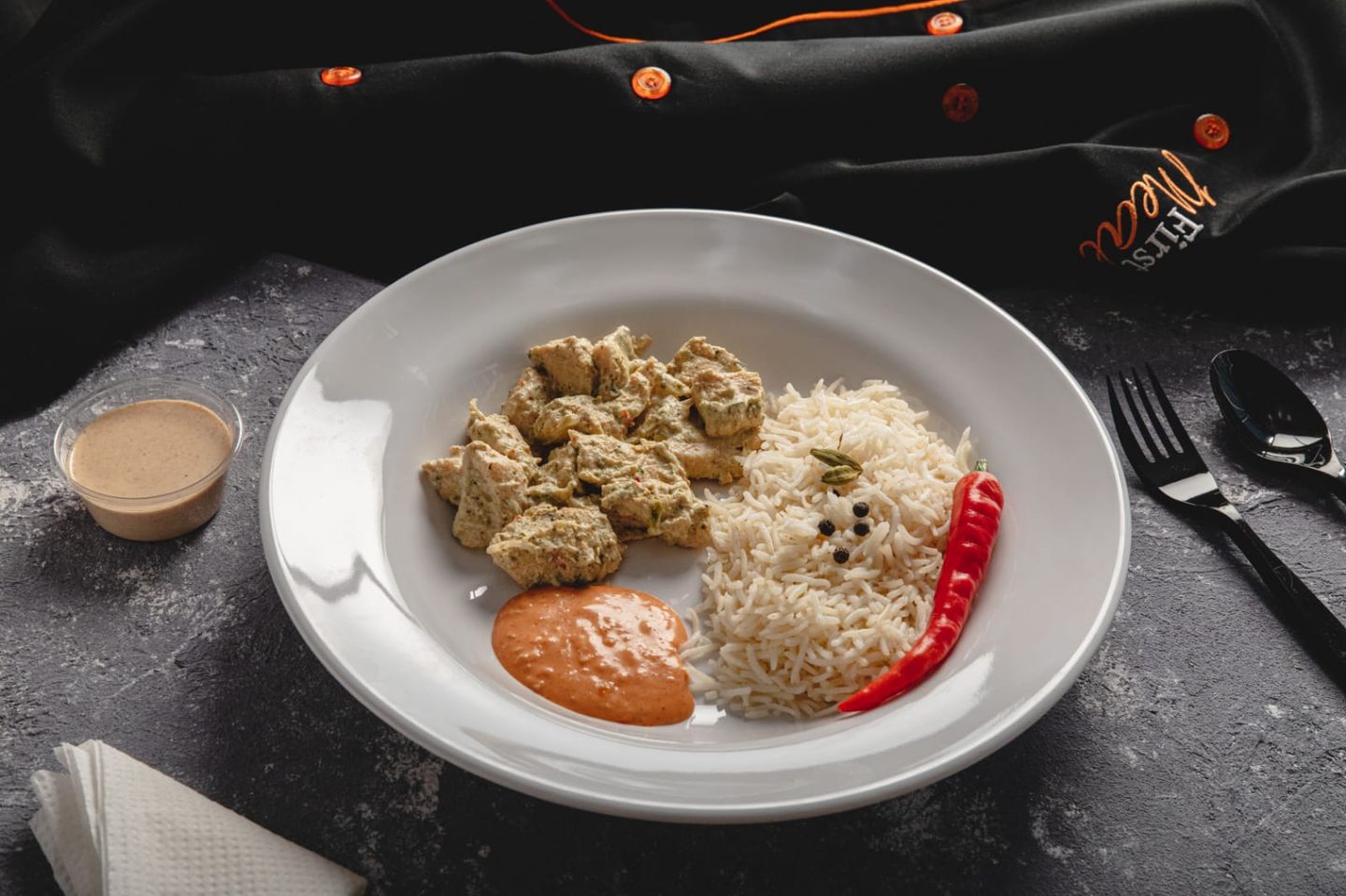 دجاج بالكريمة والفطر