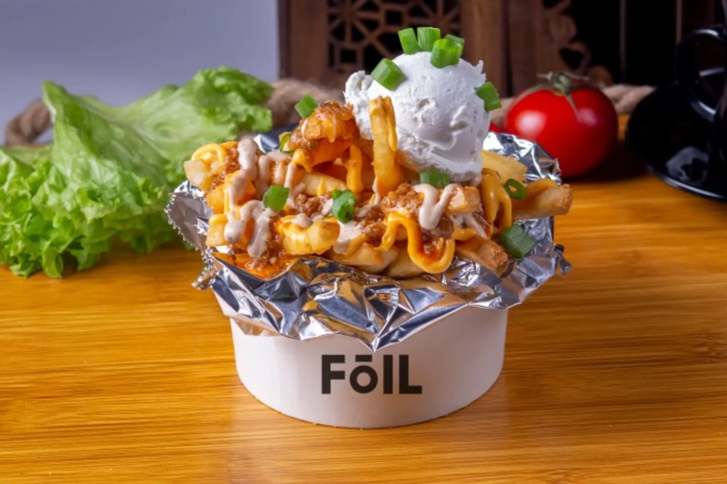 Foil Chili Cheese Fries