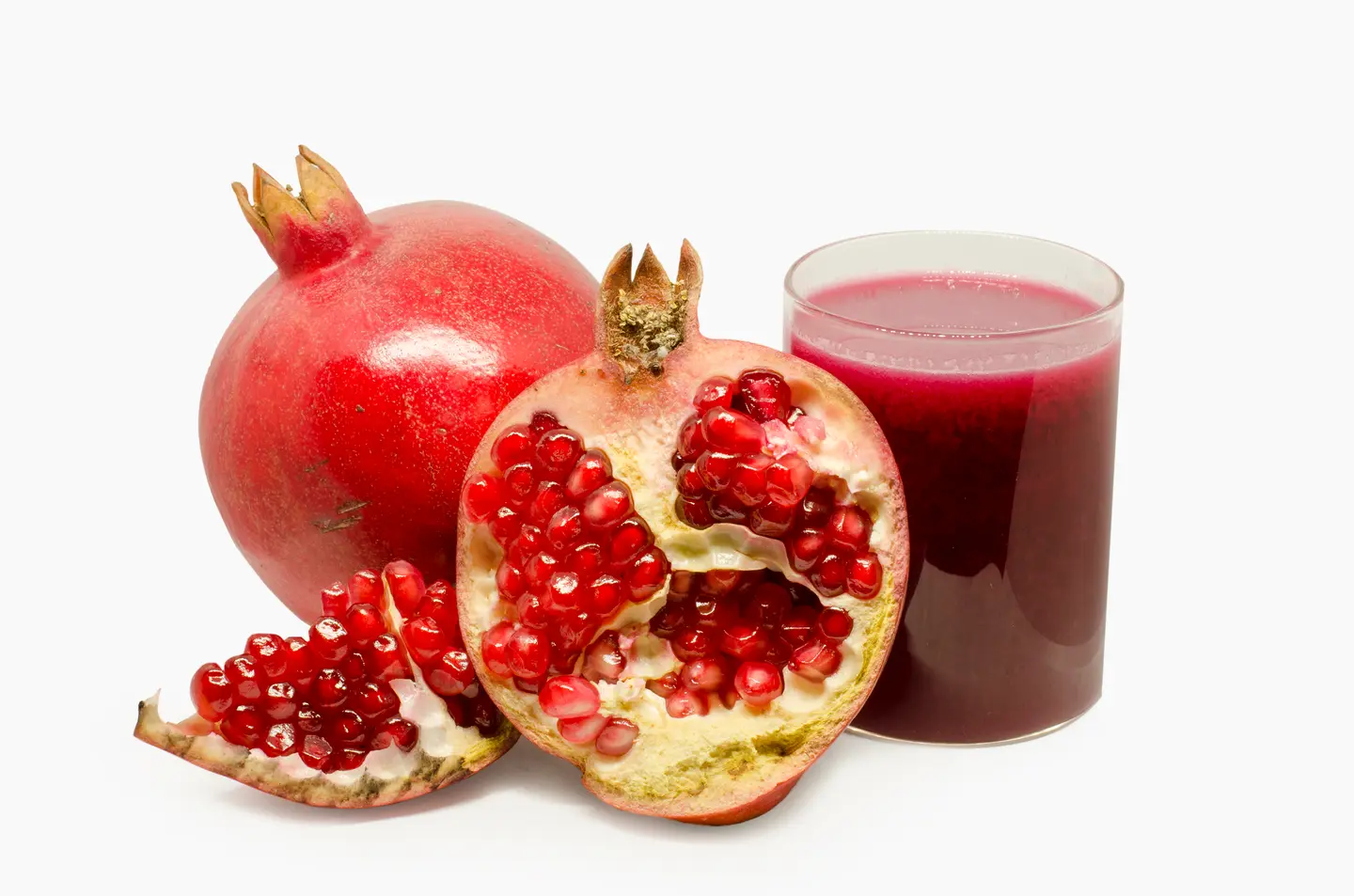 Pomegranate Juice - Glass Pomegranate