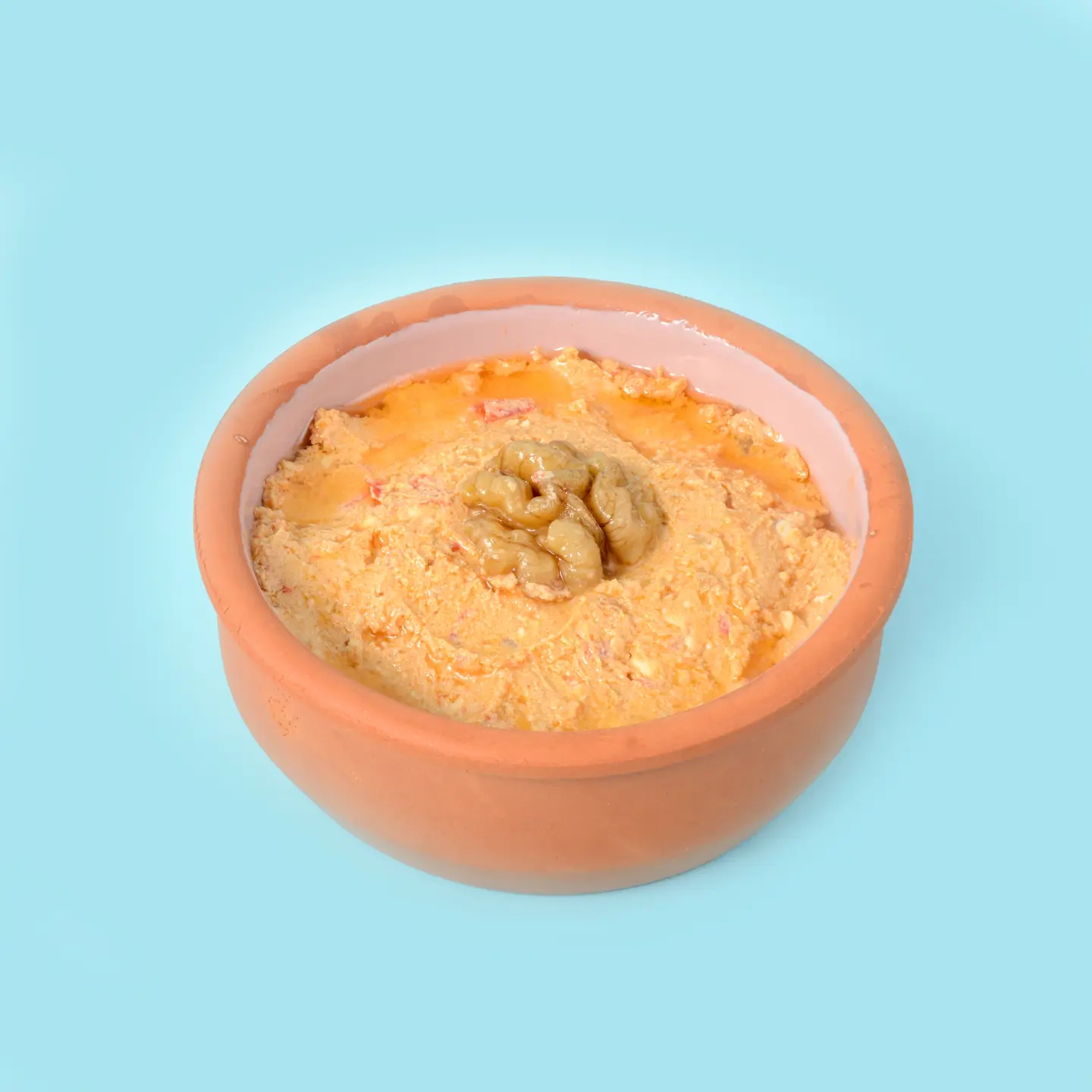 Makdous With Cheese And Walnuts