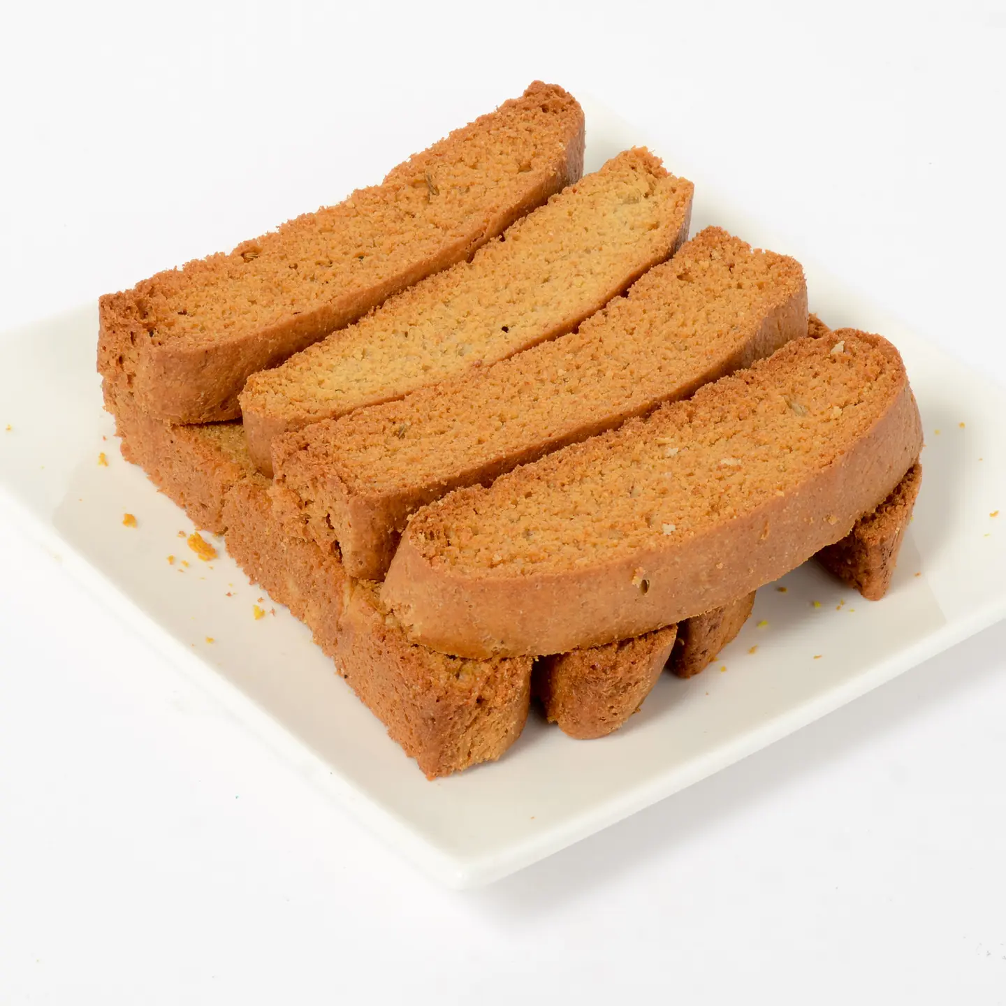 Brown Rusk With Butter