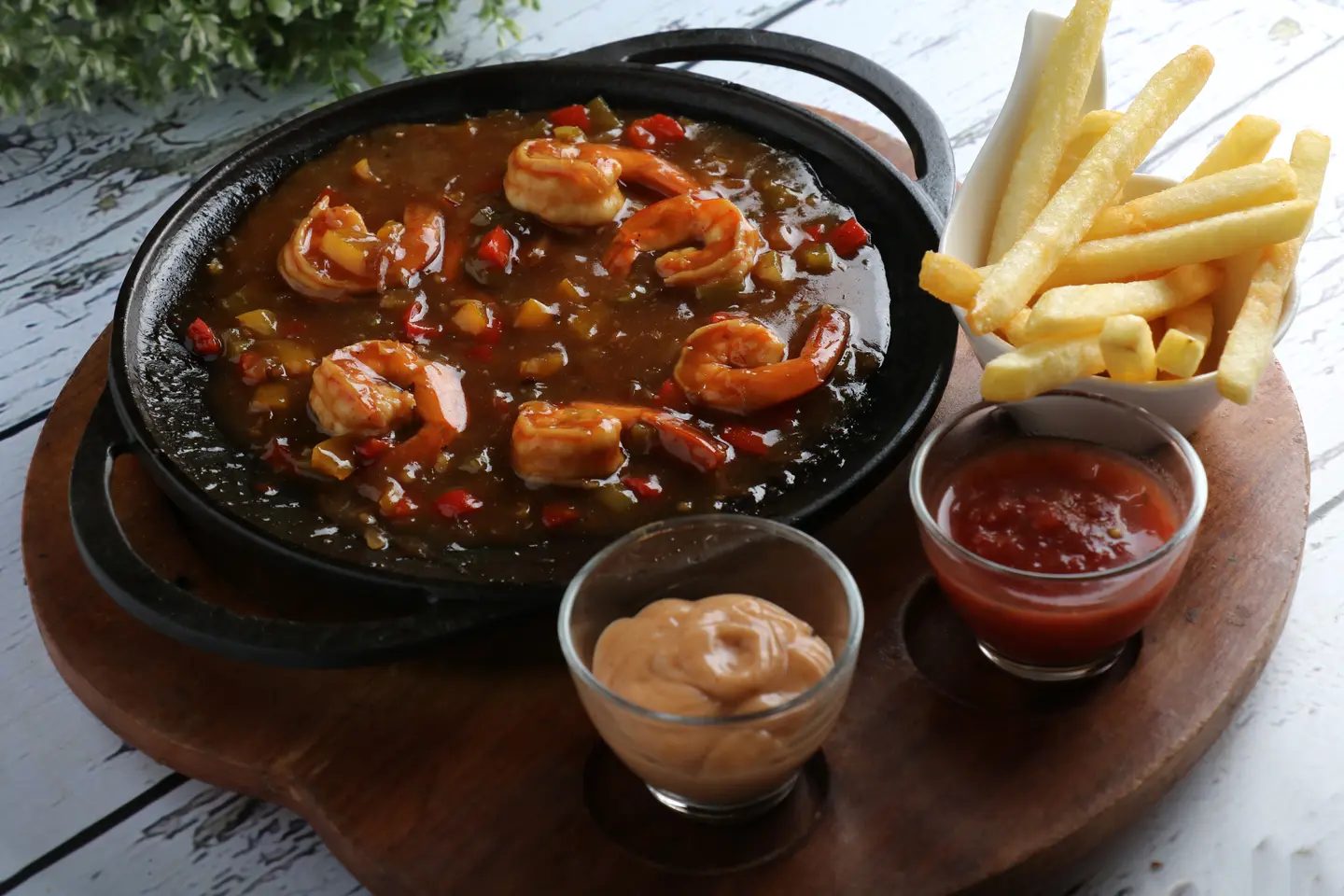 Sizzling Shrimp