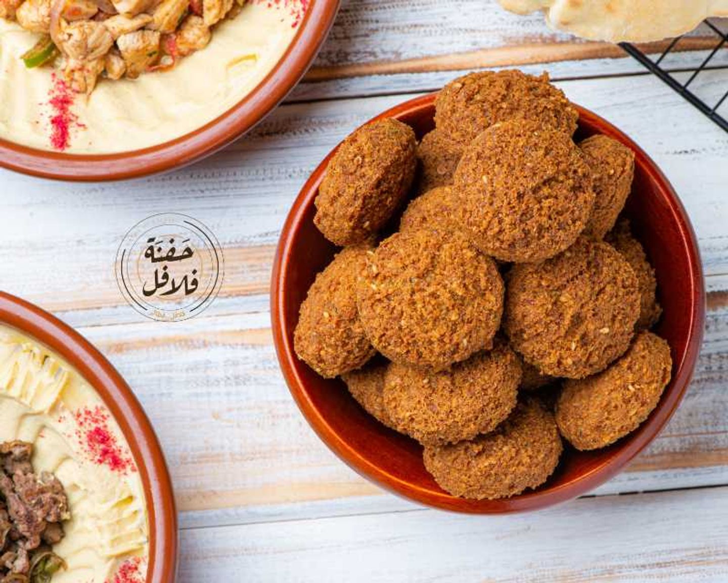 4 قطع فلافل