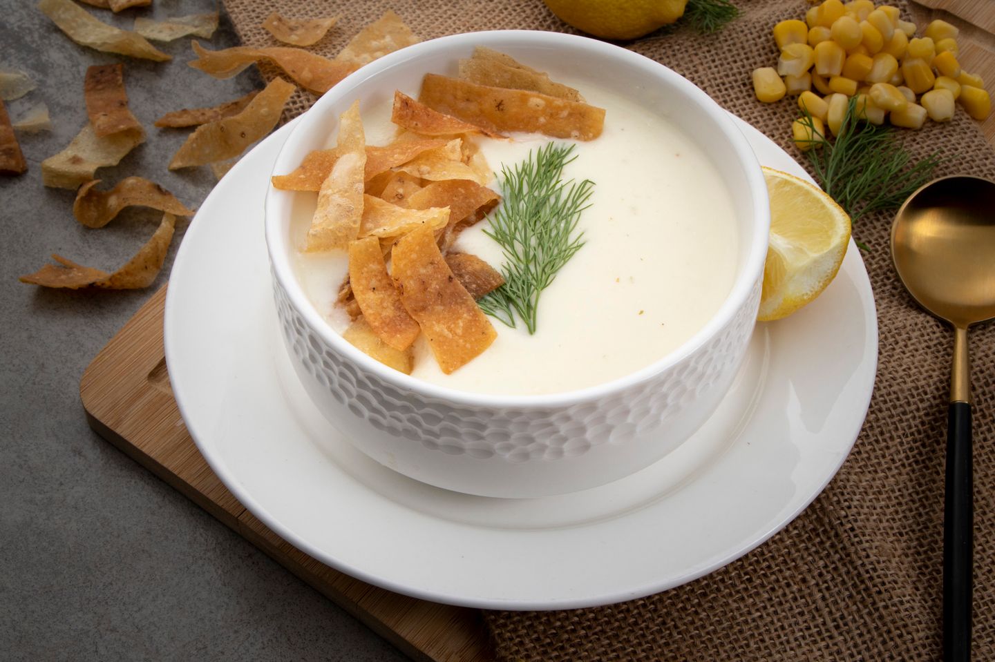 Corn And Chicken Soup