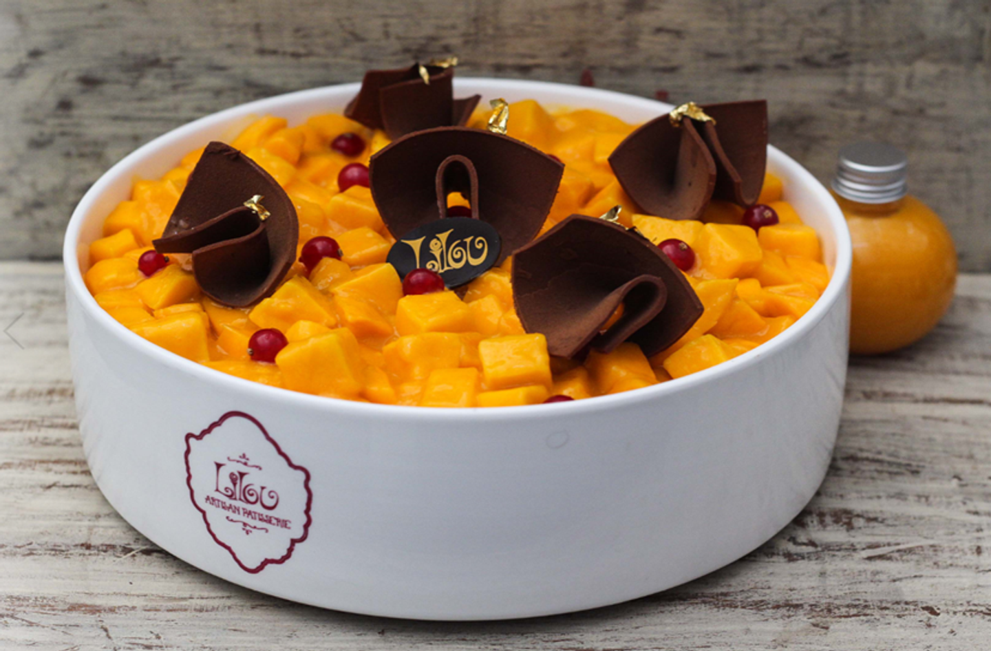 Mango Mohalabiya Cheesecake