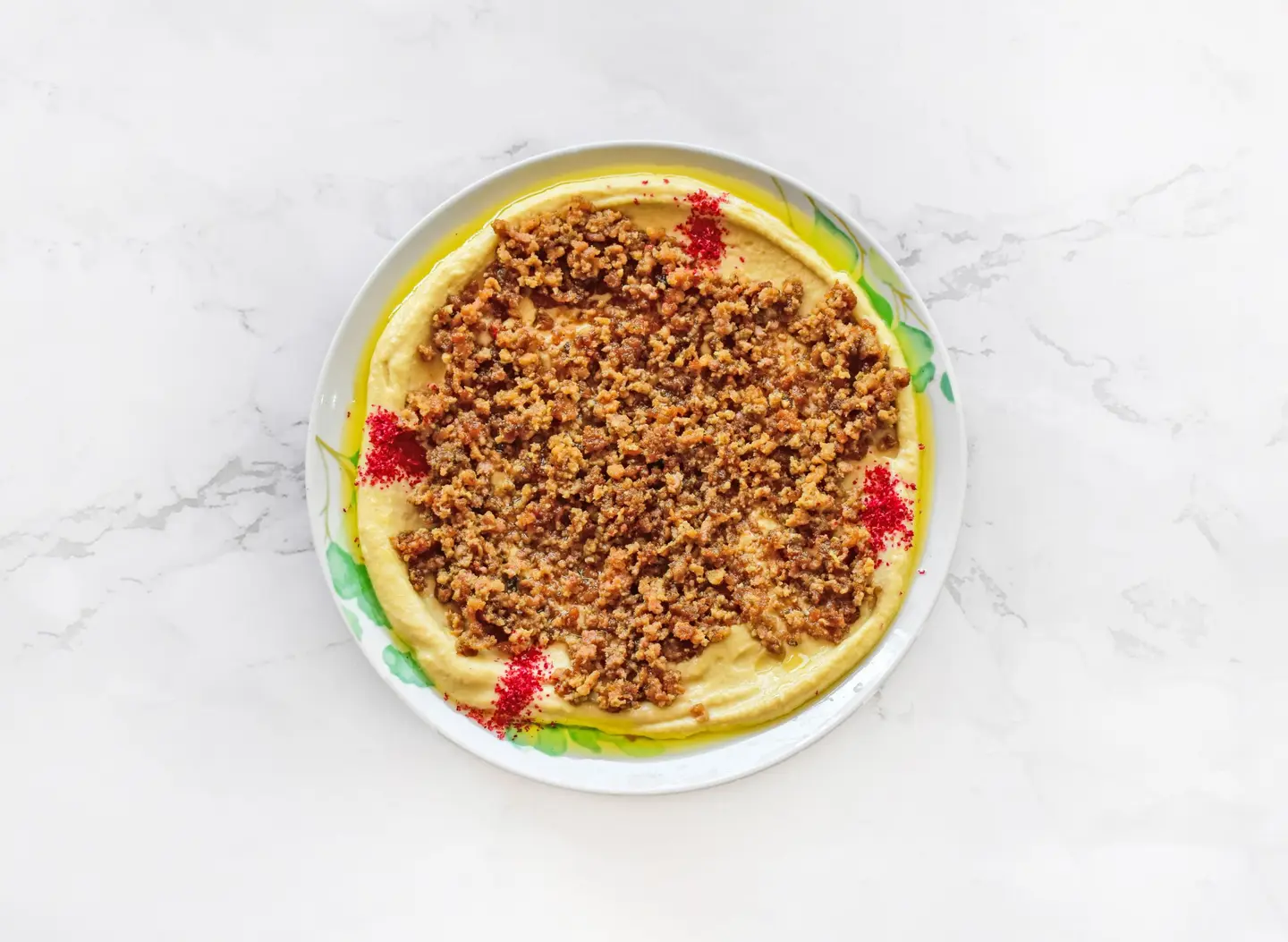 Hummus With Meat