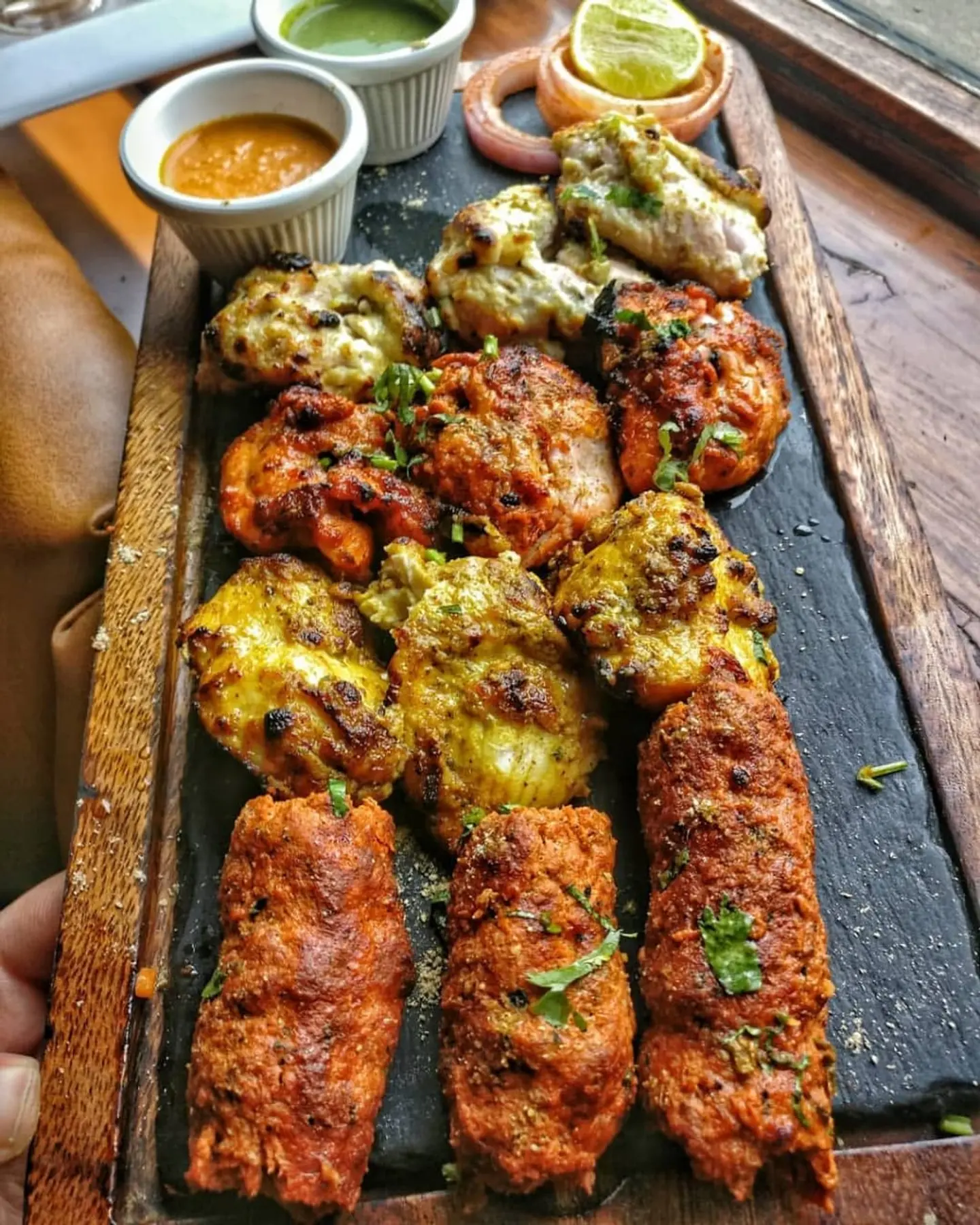 طبق كباب باربيكيو