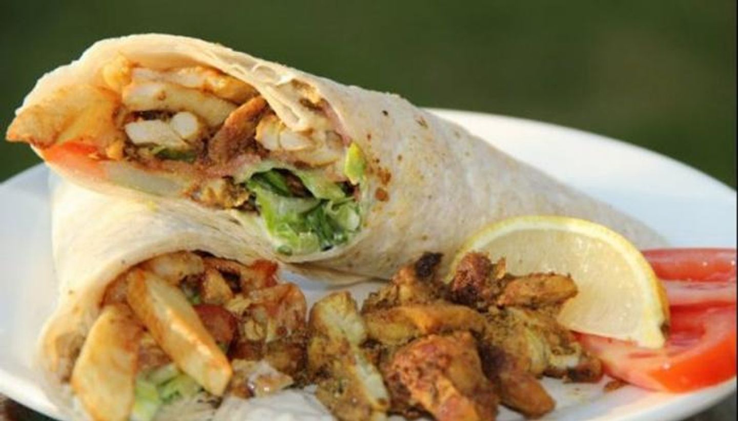 Large Chicken Shawarma Regular Bread