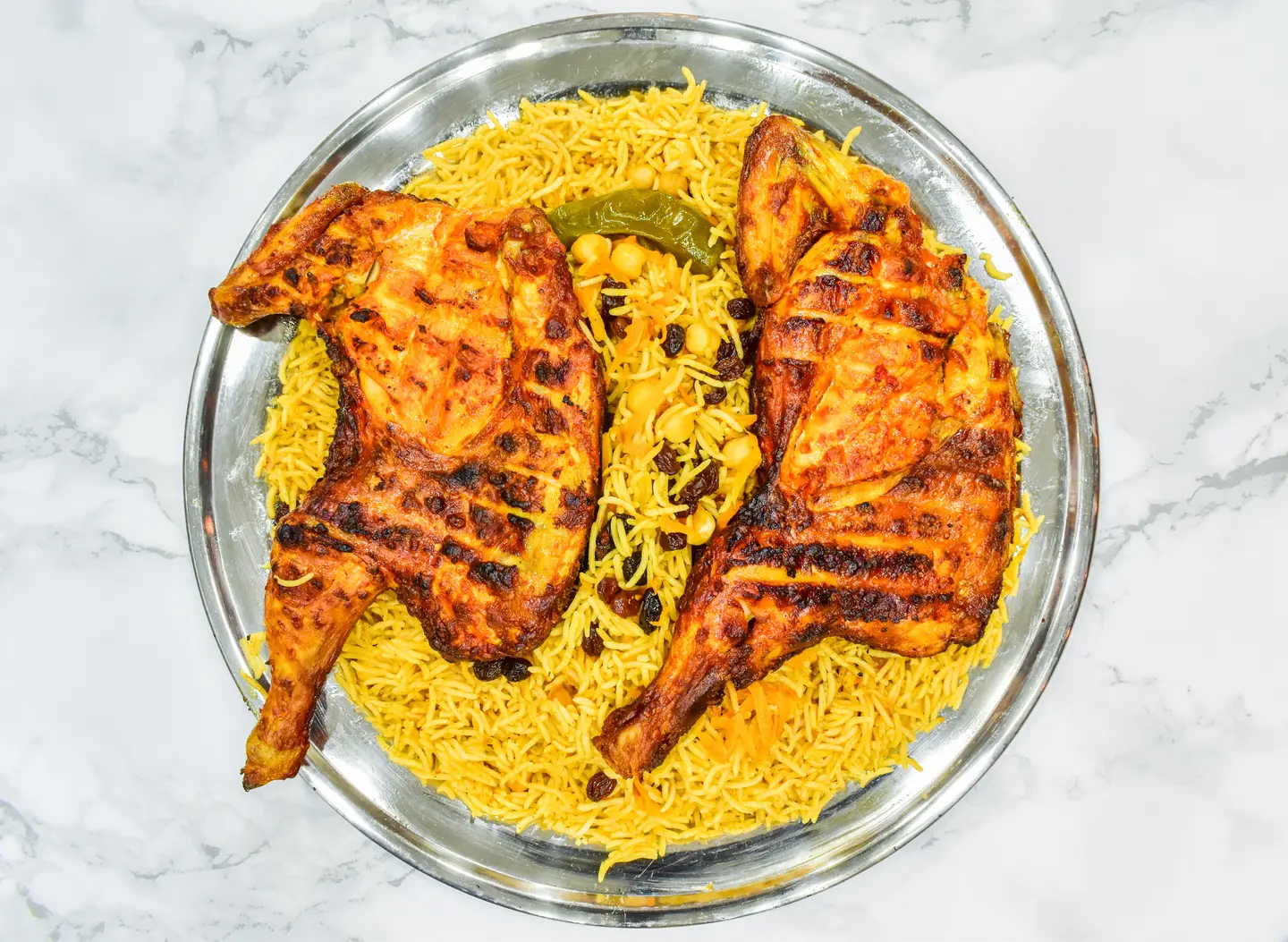 Charcoal  Chicken   With Rice