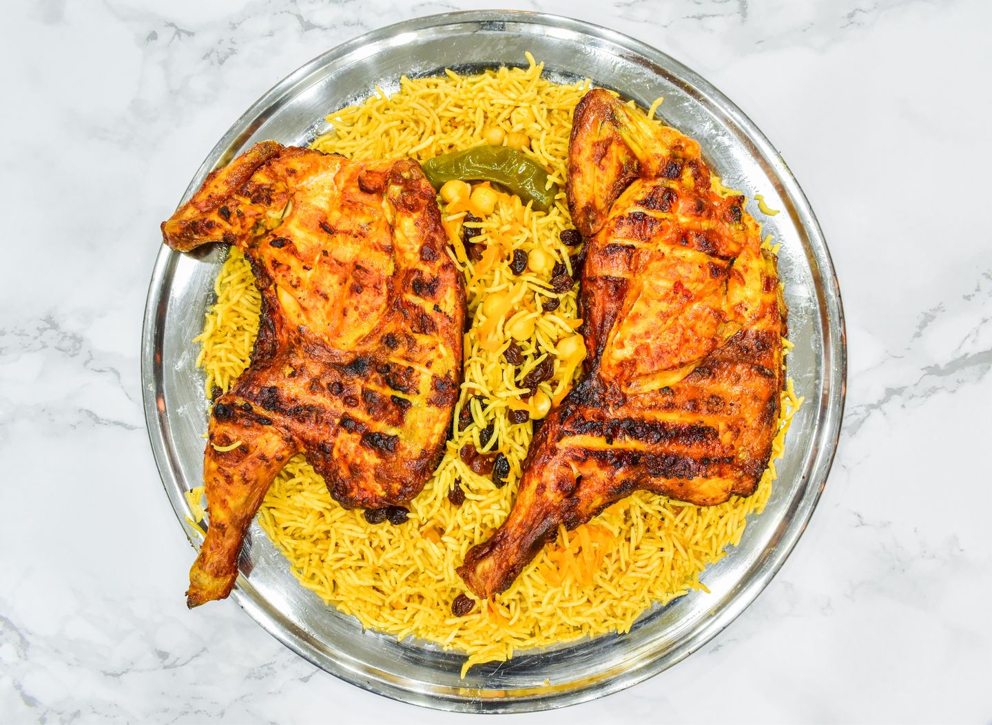 Charcoal  Chicken   With Rice