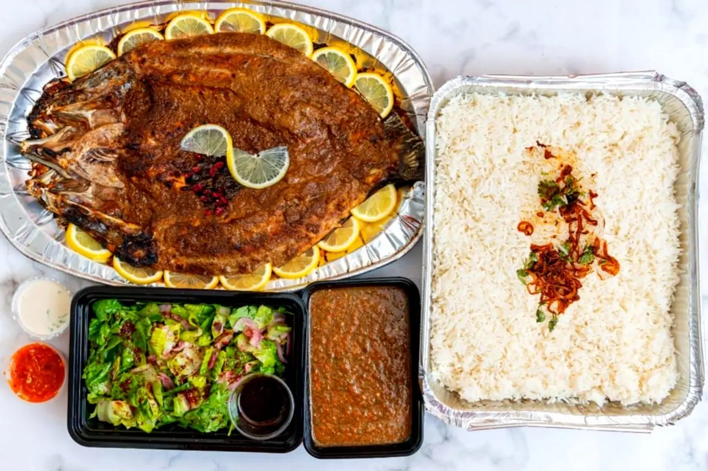 Oven Grilled Seabass Box