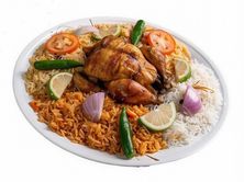 حبة شواية مع أرز