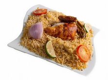 ربع كبسة مع أرز مبهر