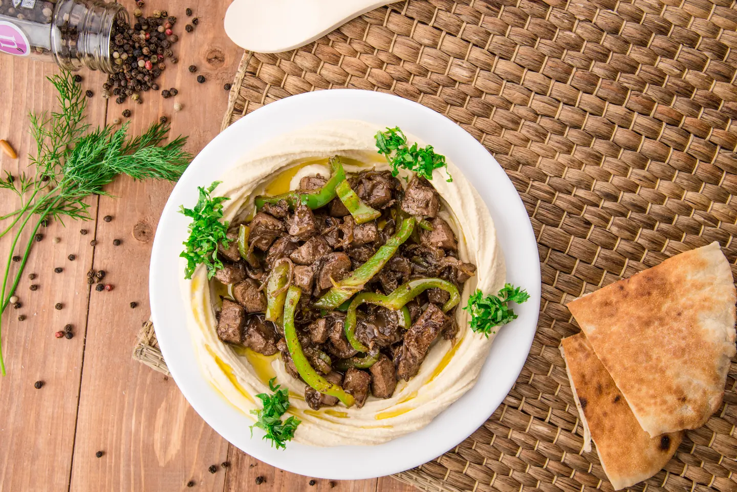 حمص كبدة