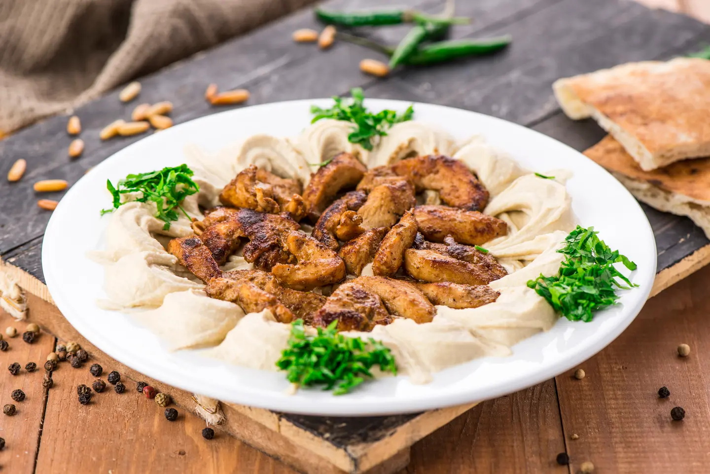 حمص دجاج
