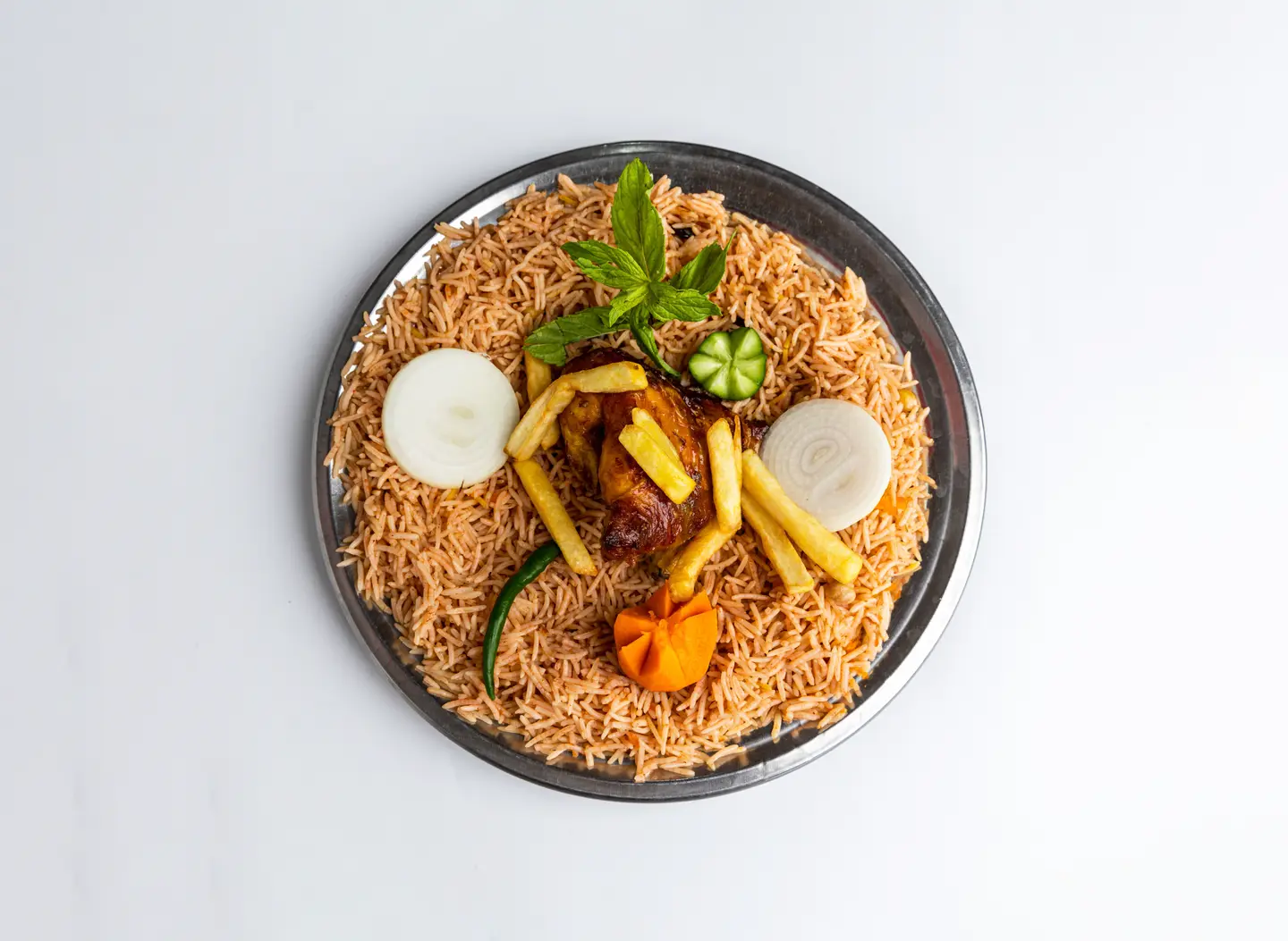 Chicken Grills With Rice - Quarter Chicken