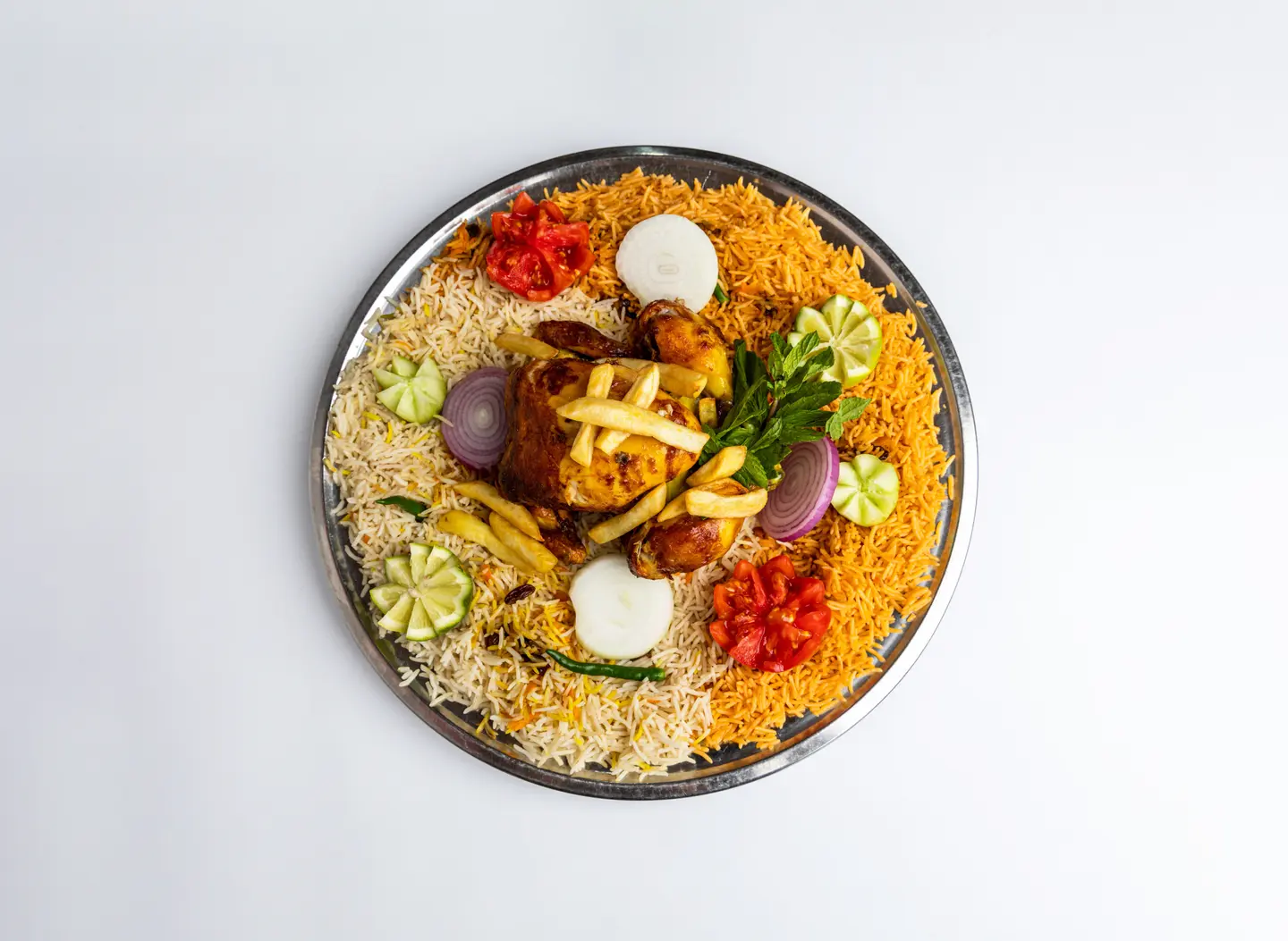 Chicken Grills With Rice - Whole Chicken
