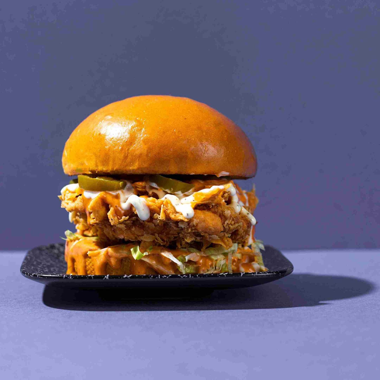 Spicy Crispy  Chicken Burger