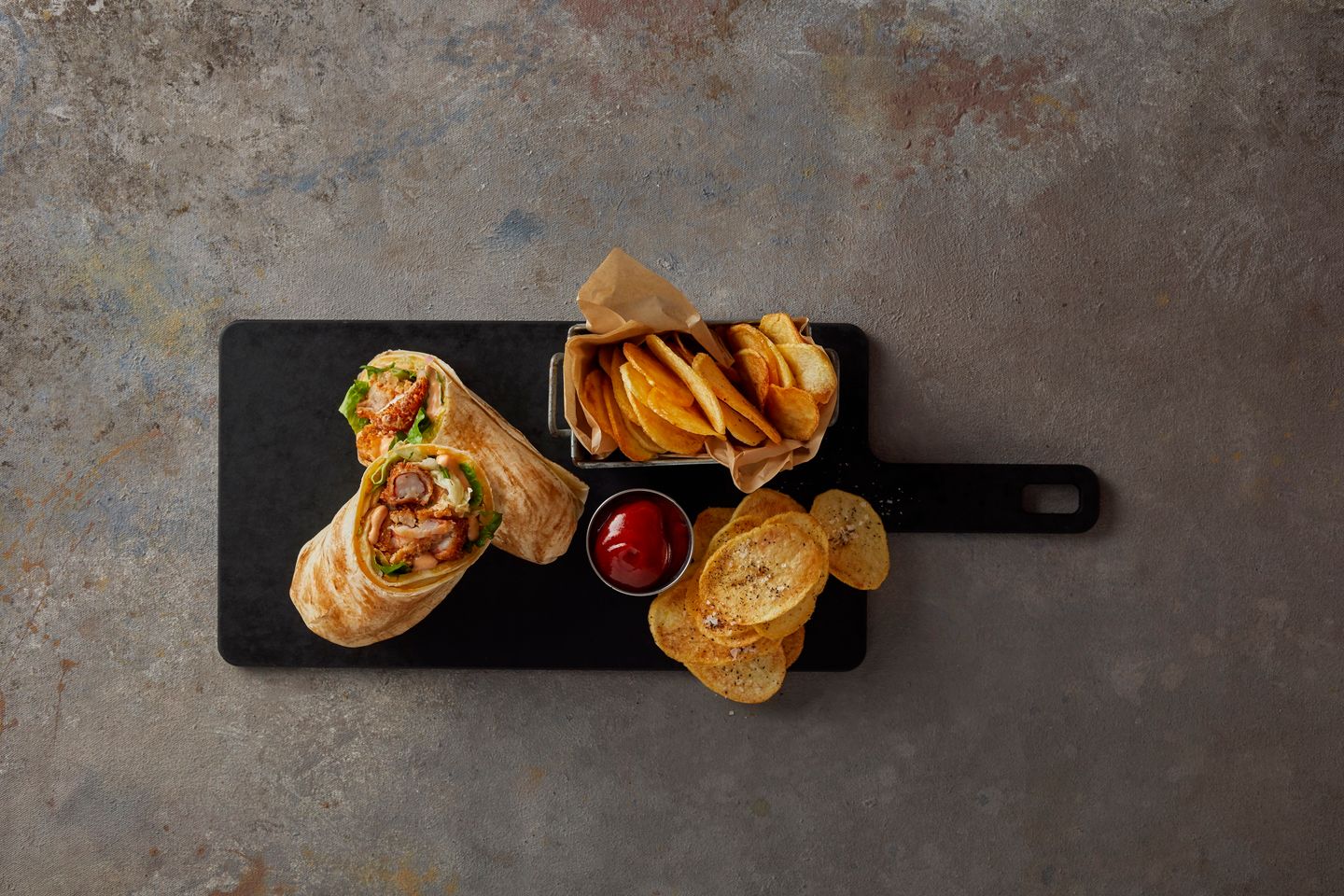 Spicy Shrimp Wrap