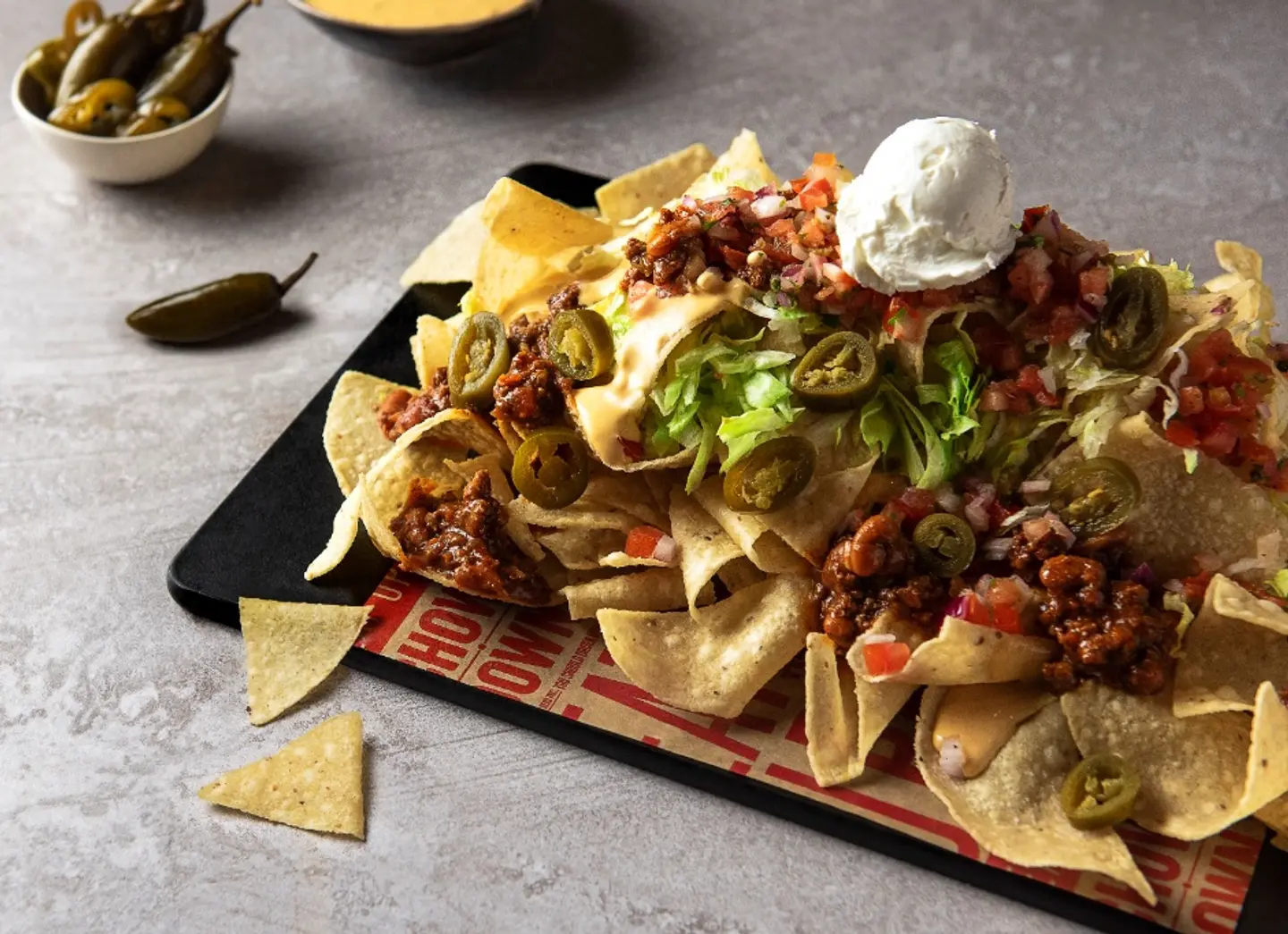 Chili Cheese Nachos - Small
