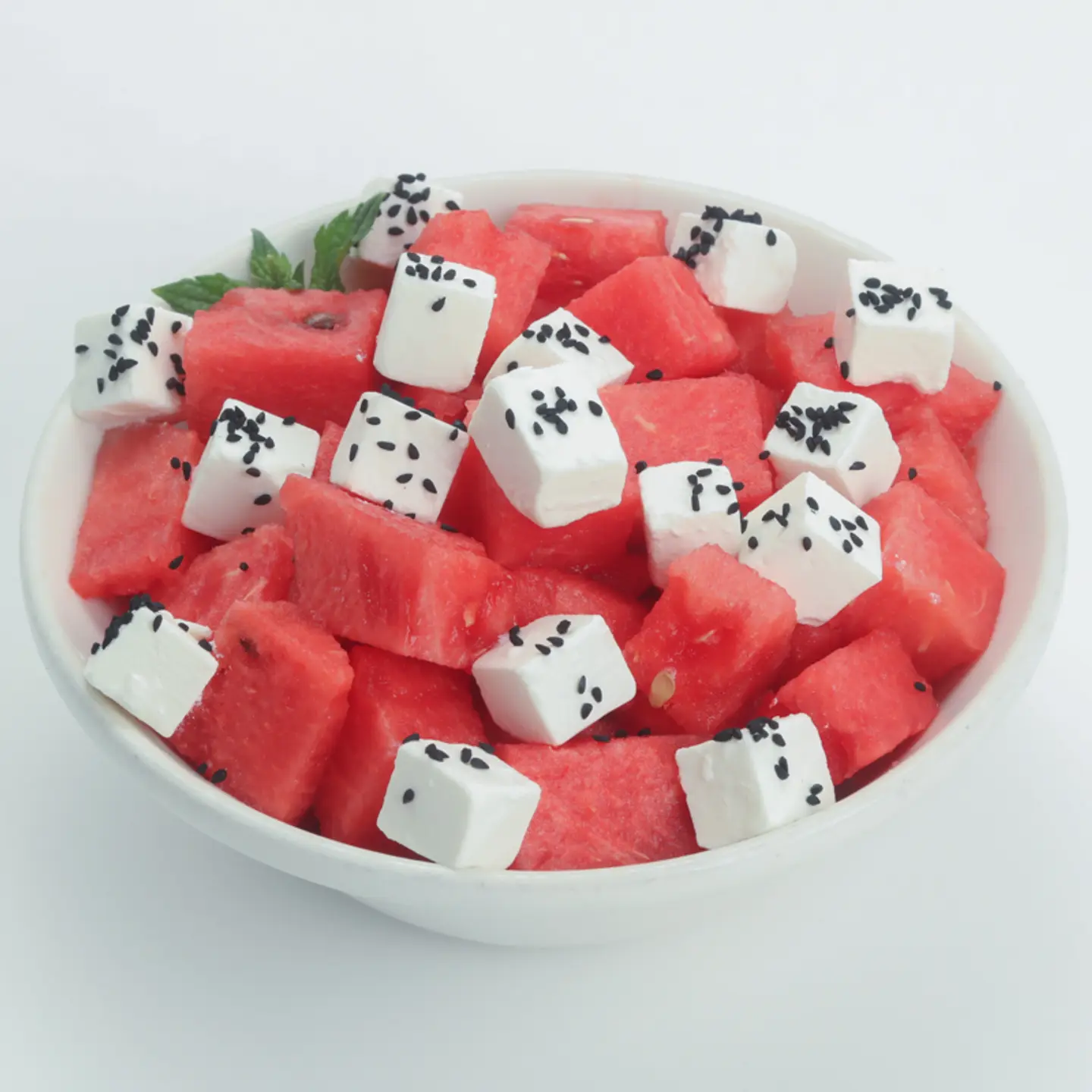 Watermelon With Fetta Salad