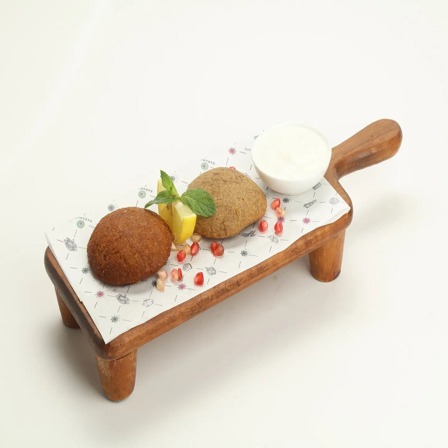 Kebbah Sajiyah With Fresh Yoghurt
