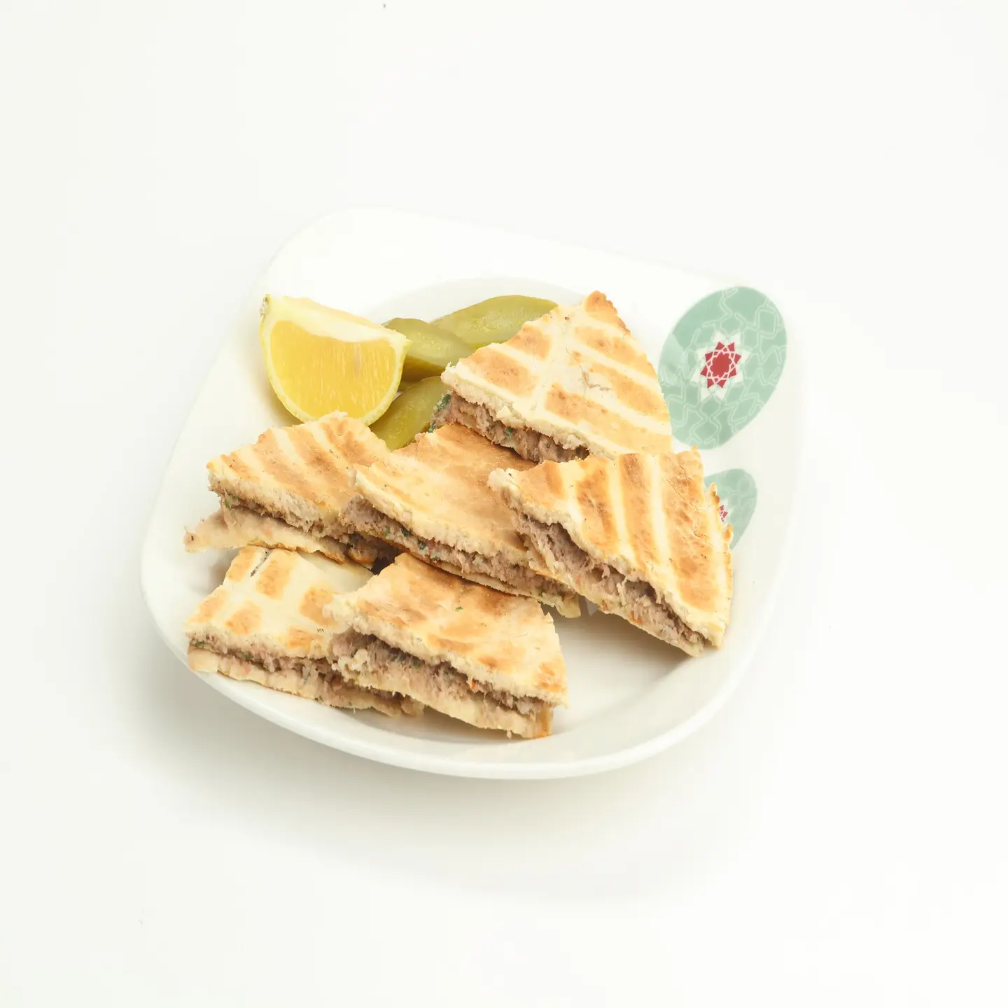 Chicken Arays And Cheese Pitas
