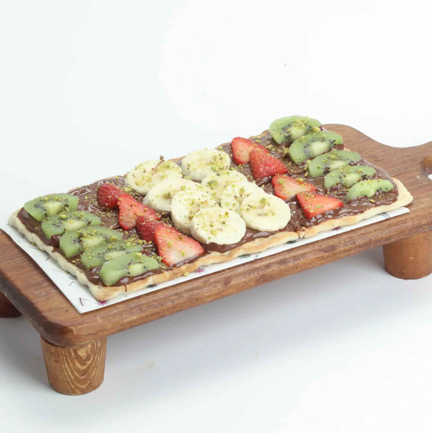 Nutella And Fruits Pie