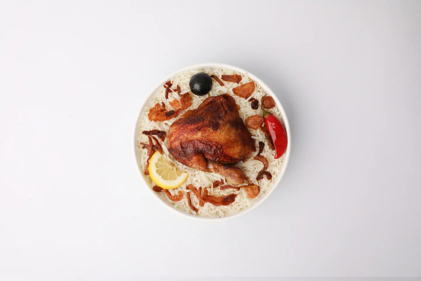 ربع دجاج شواية